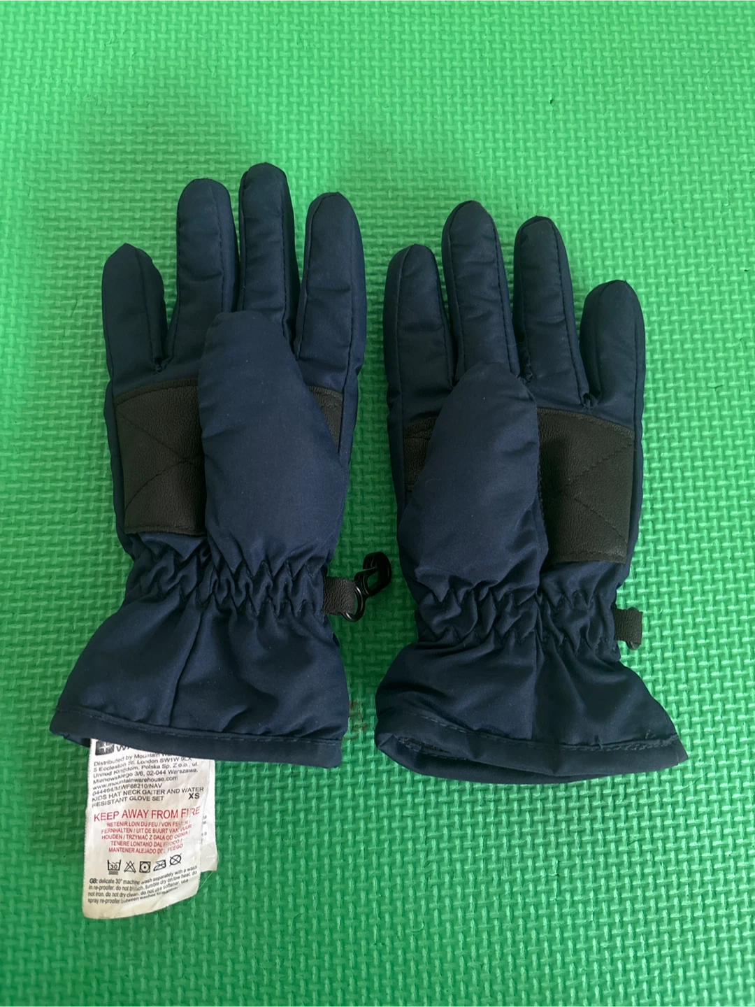 Mountain Warehouse Kids Navy Gloves - Size XS