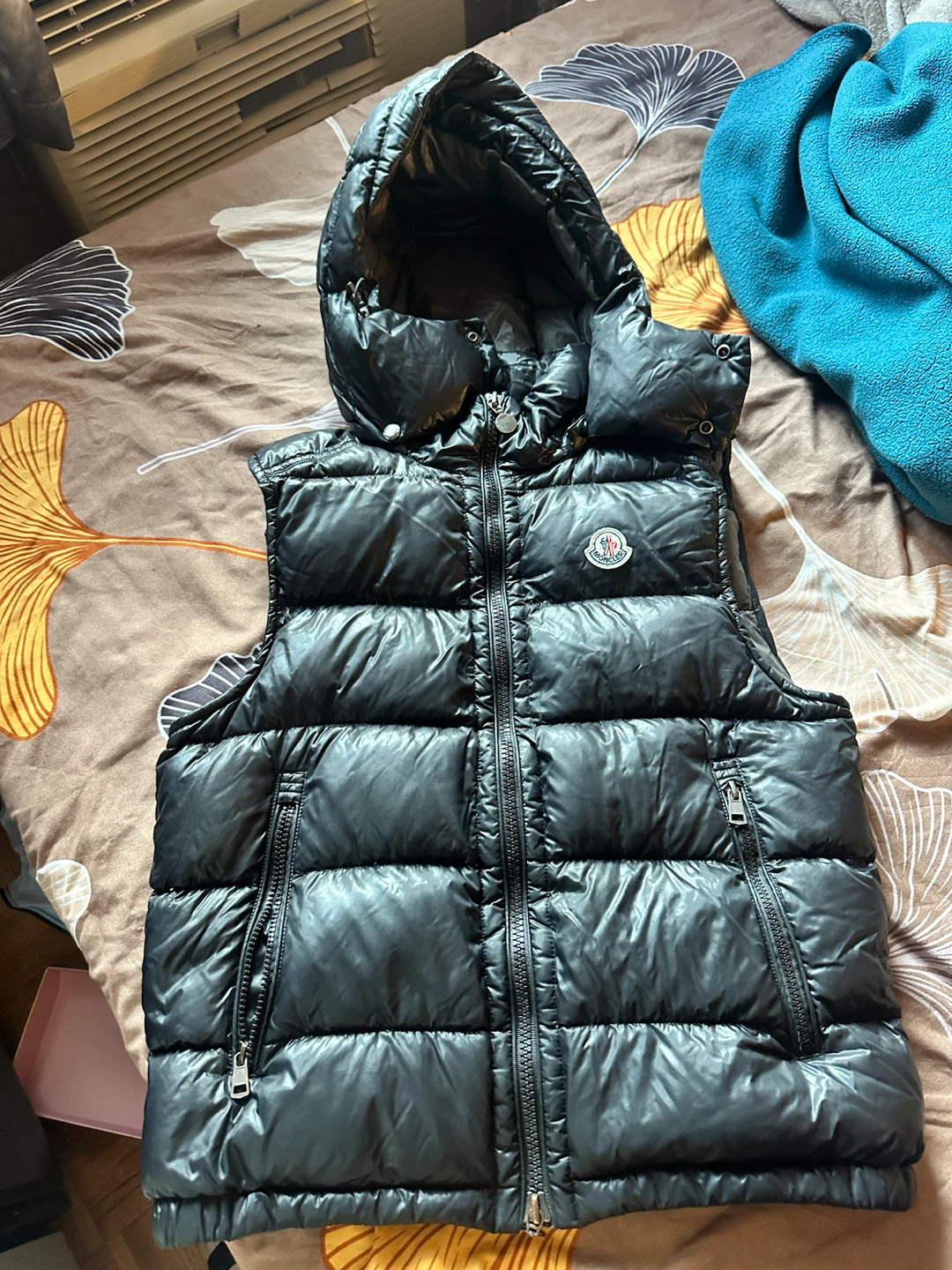 Moncler Puffer Vest with Hood - photo 3