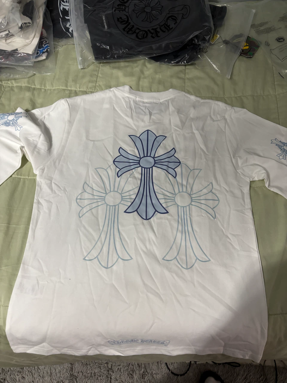 Chrome Hearts Long Sleeve Tee SZ S