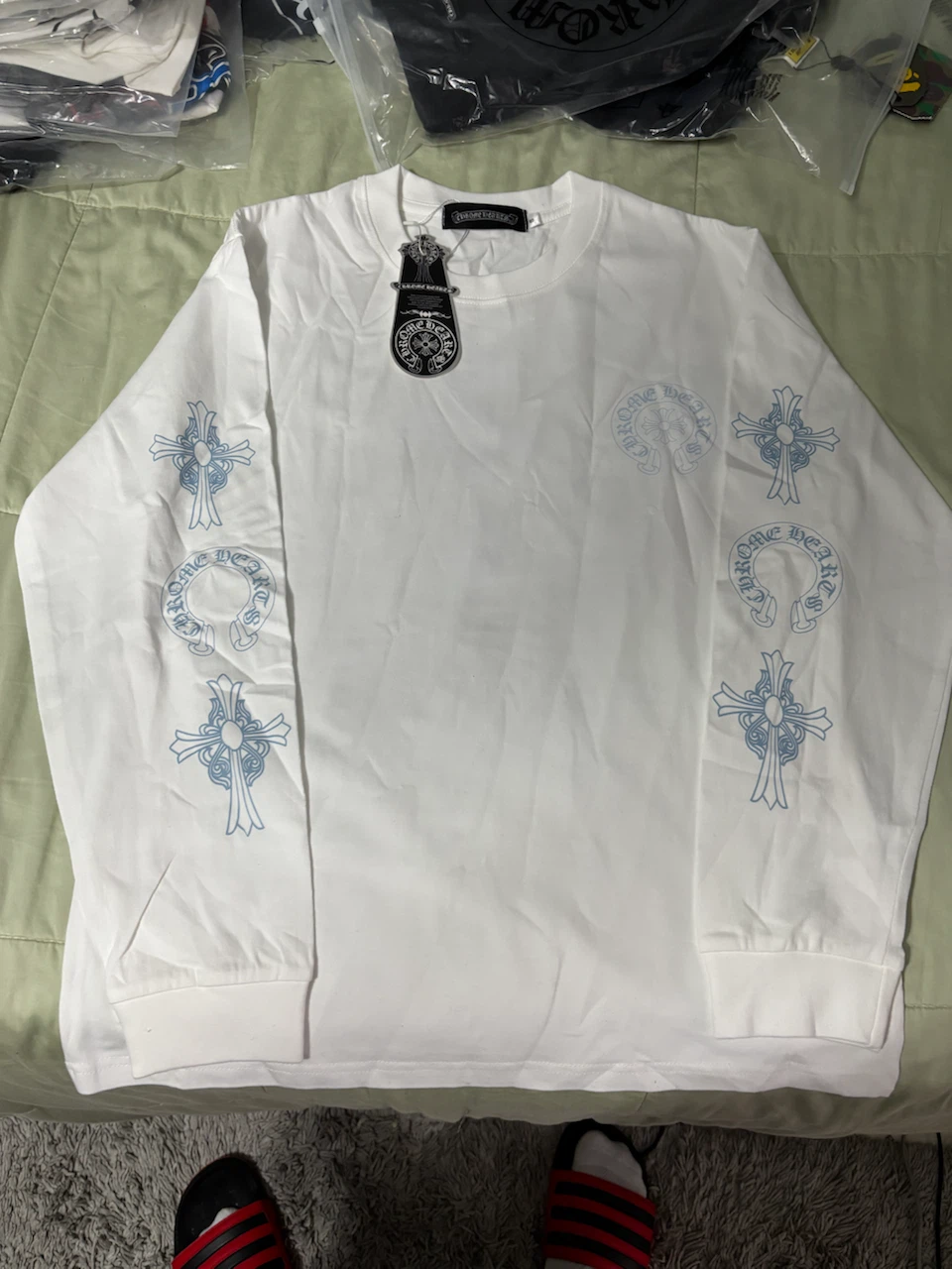 Chrome Hearts Long Sleeve Tee SZ S - photo 2