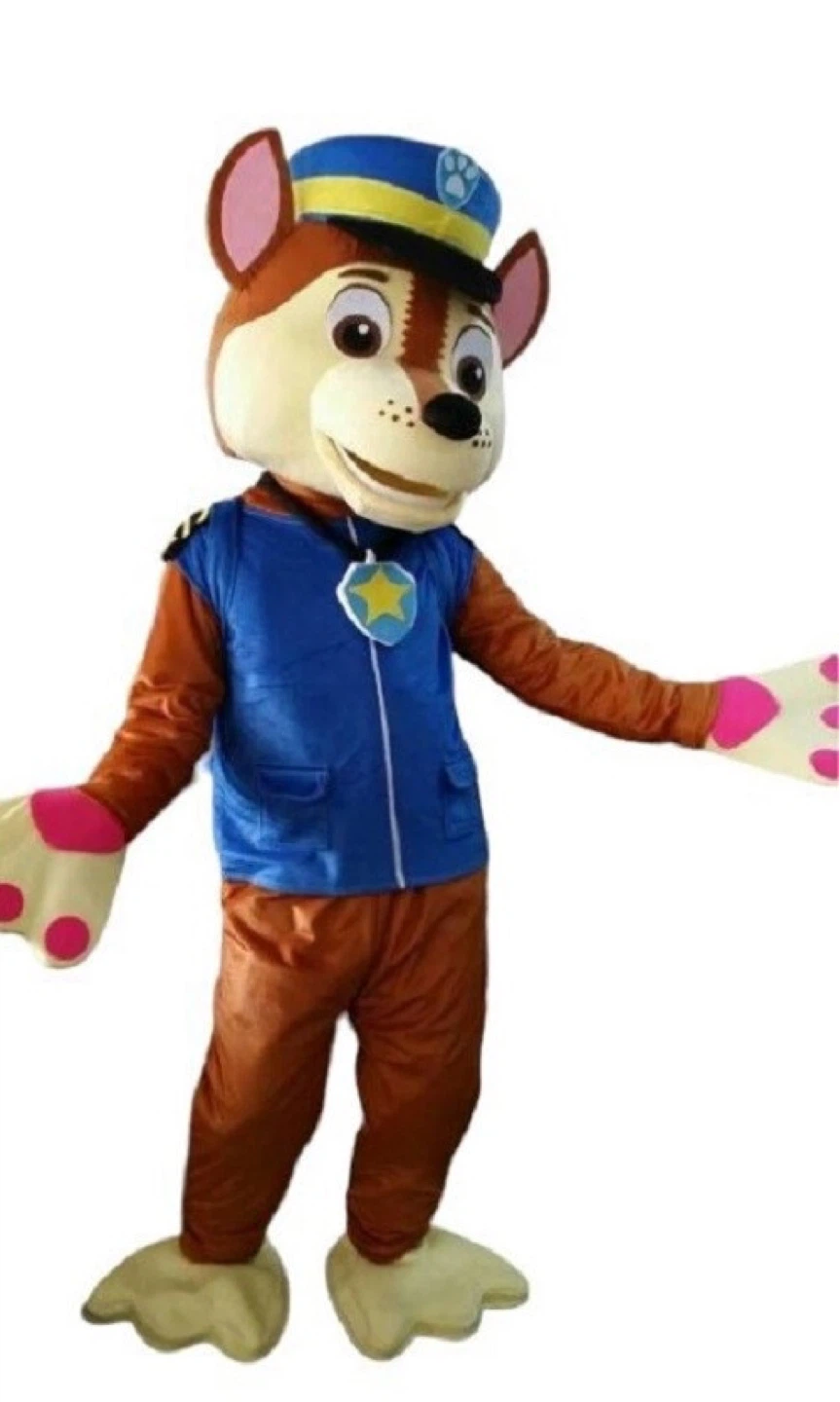 CHASE  from PAW PATROL Top Quality Professional Adult Mascot