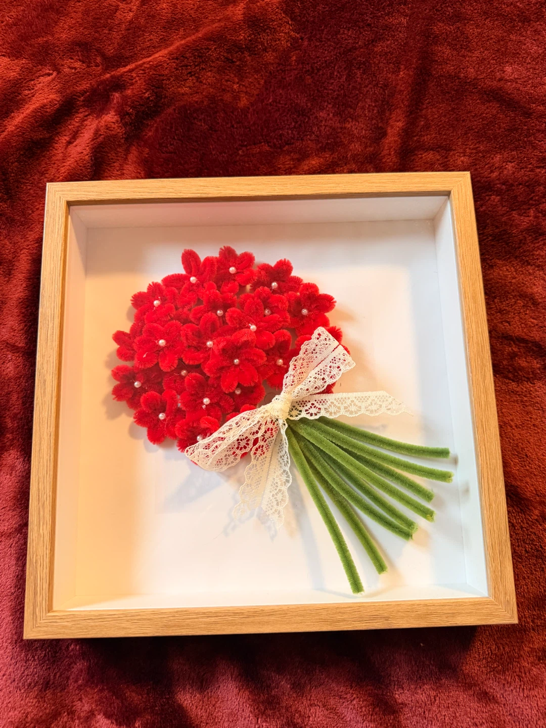 Flower photo frame