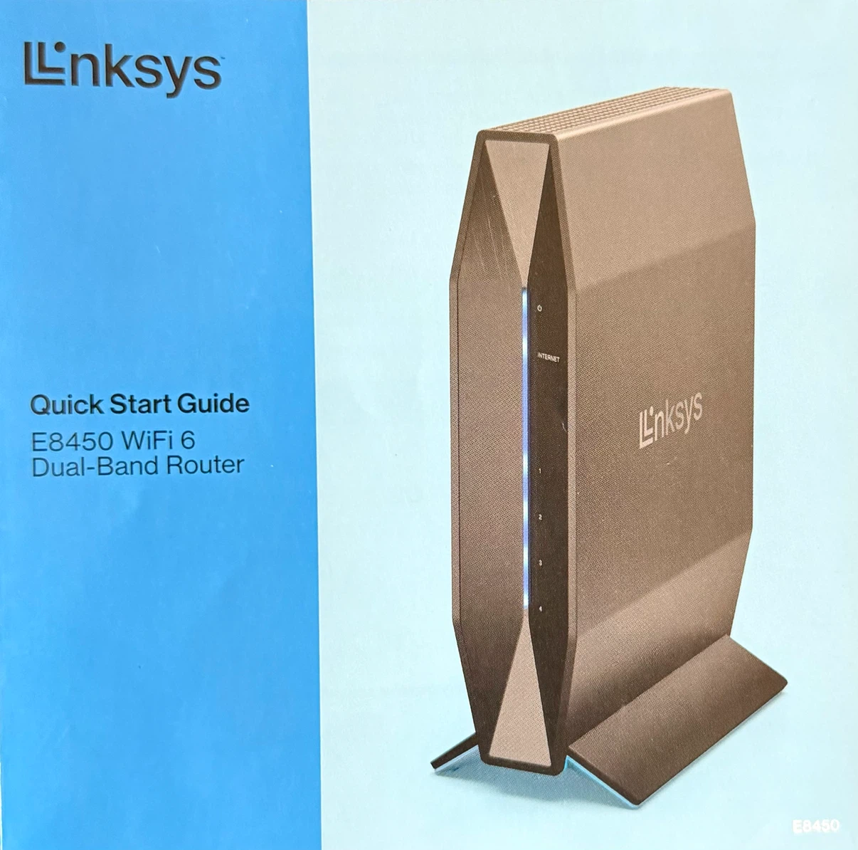 Linksys E8450 WiFi 6 Wireless Router AX3200
