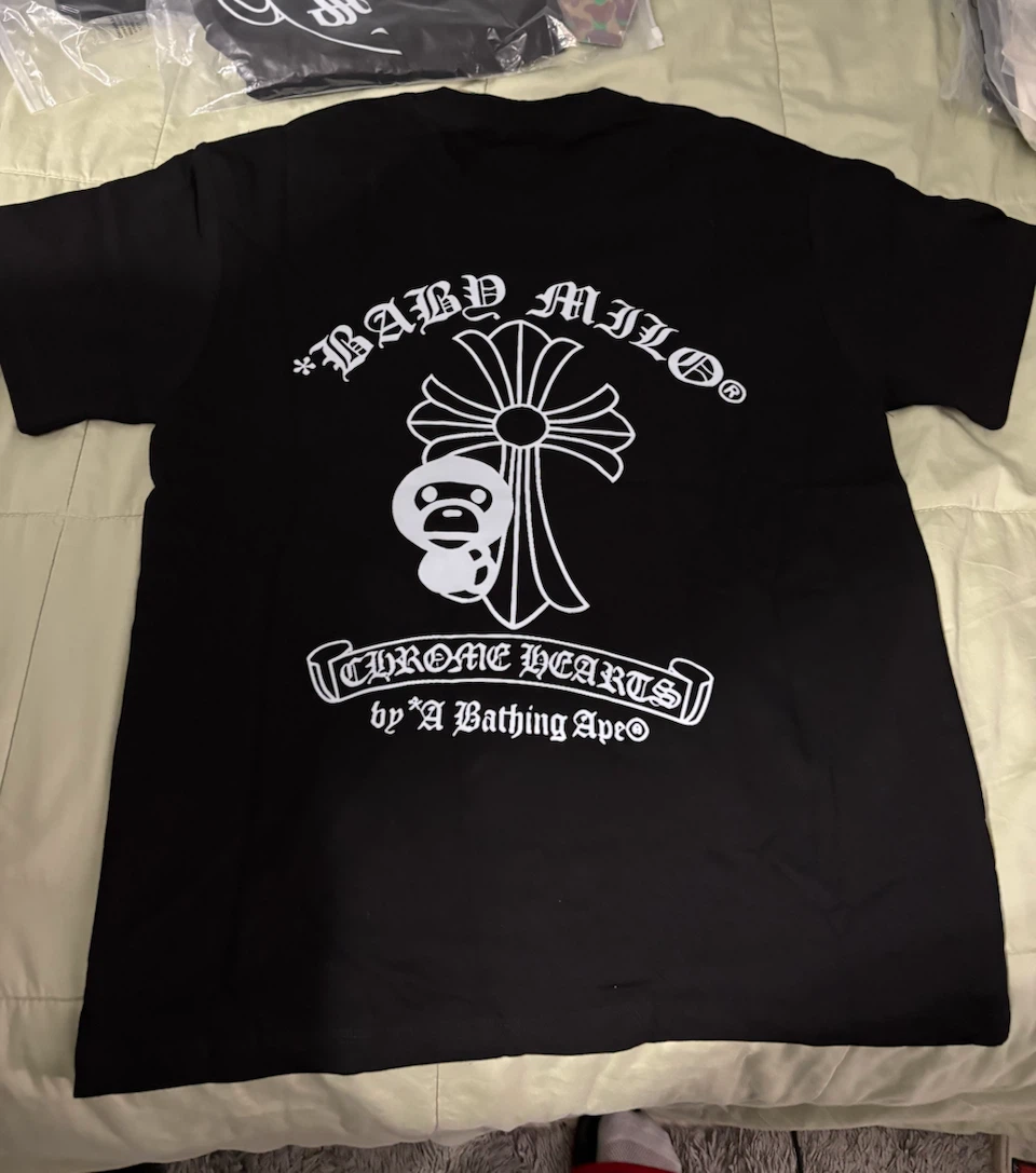 Bape / Chrome Hearts Tee SZ M - photo 2