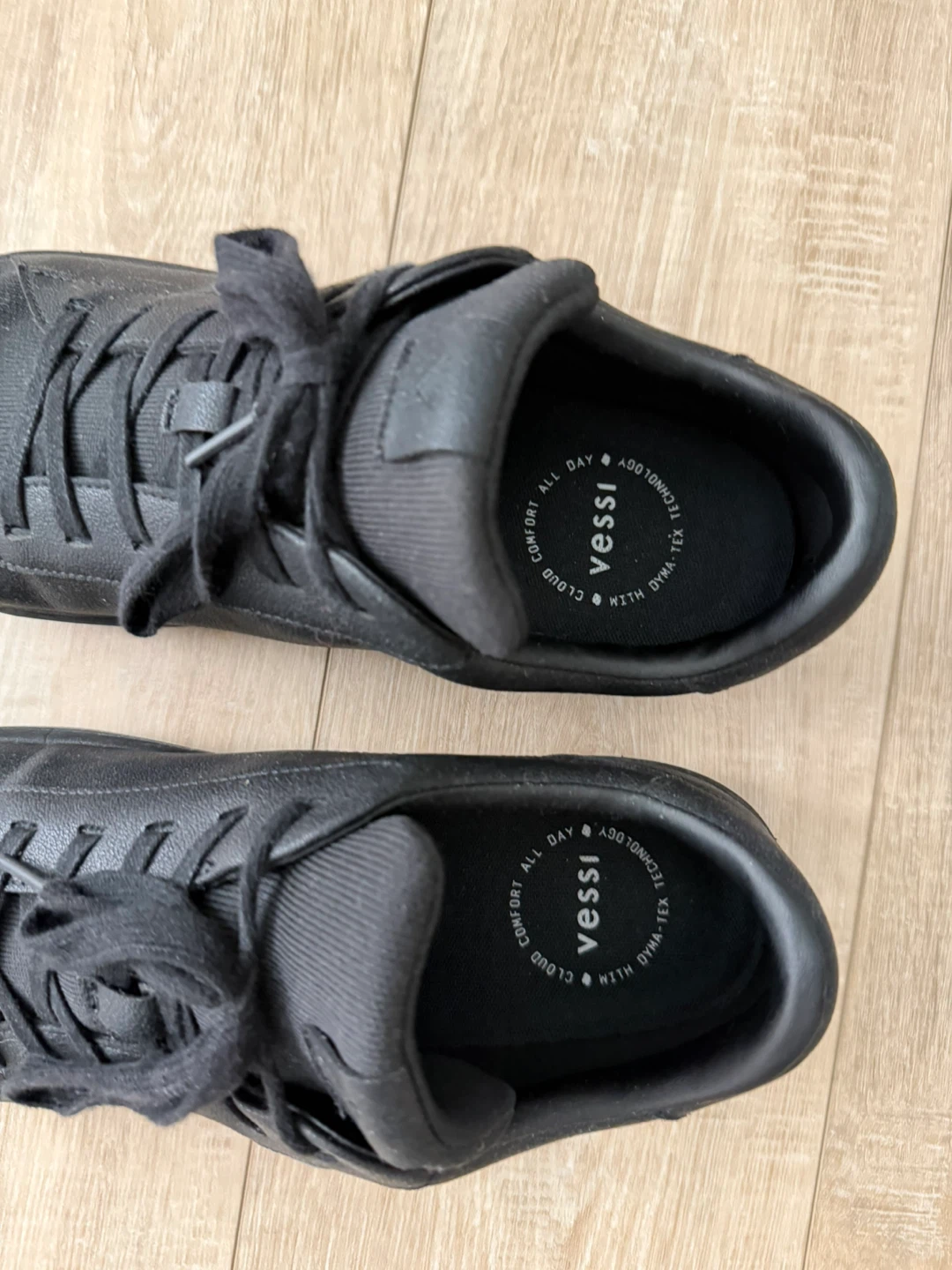 Vessi Soho Black Sneakers - Size 10