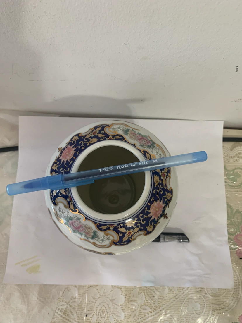 Decorative Porcelain Ginger Jar - photo 3