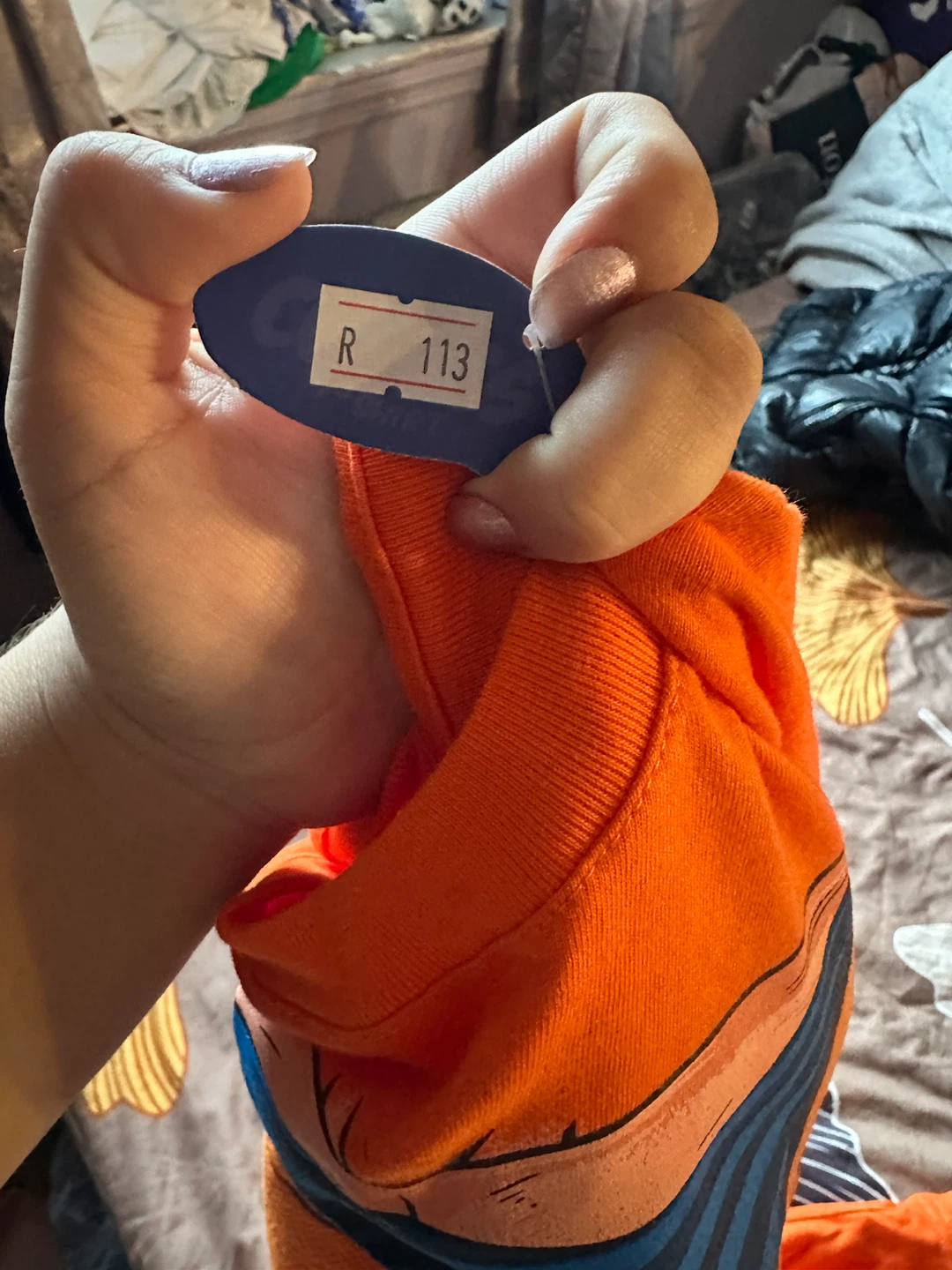 Orange Goku Costume T-Shirt - photo 4