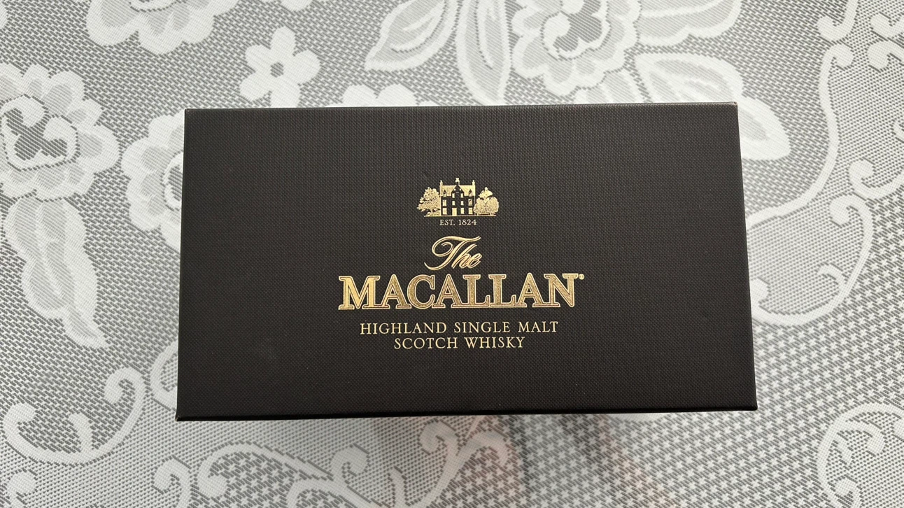 The Macallan "Chevron" Whisky Glasses (Set of 2)