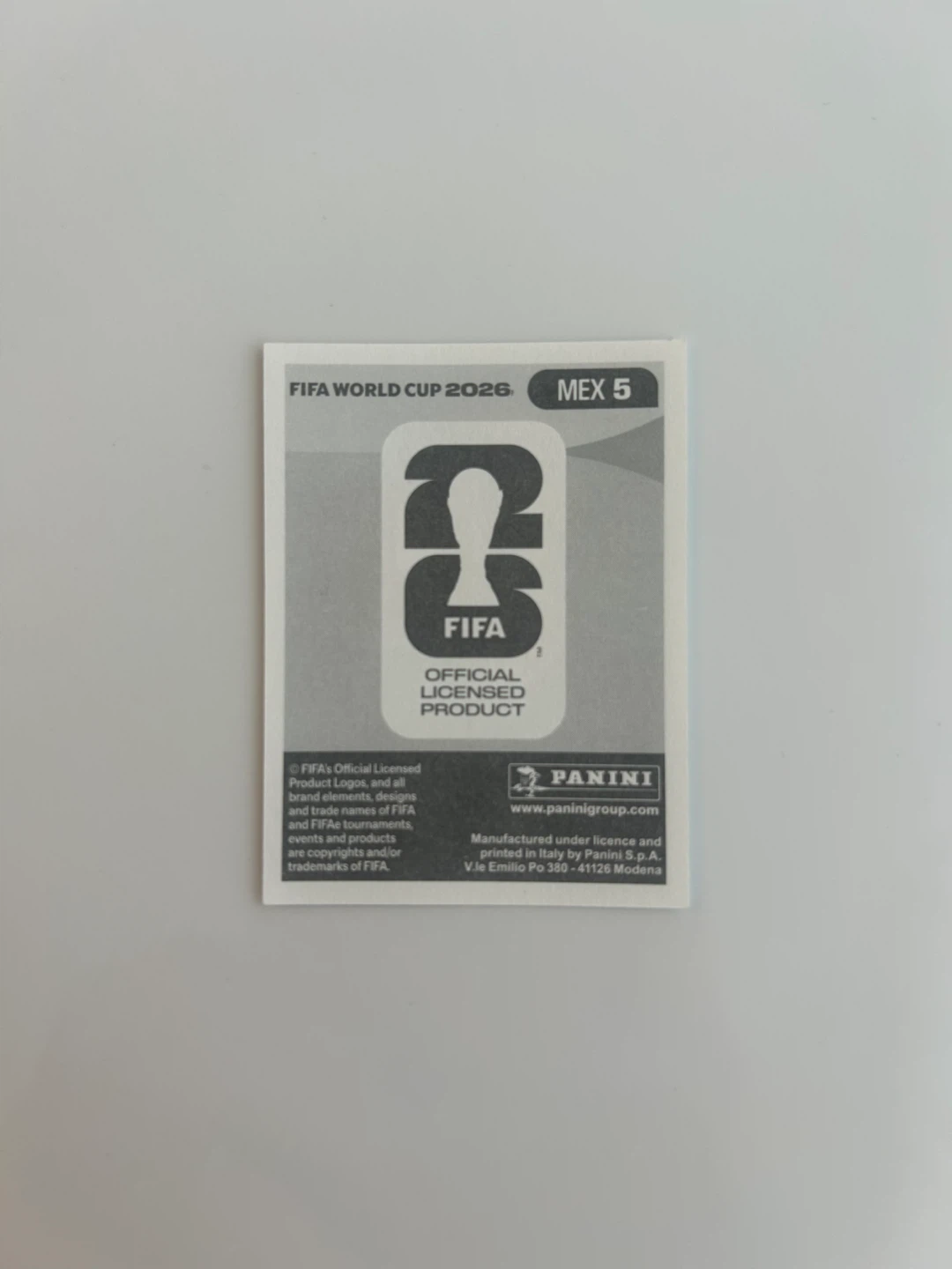 Panini FIFA World Cup 2026 César Montes Sticker - photo 2