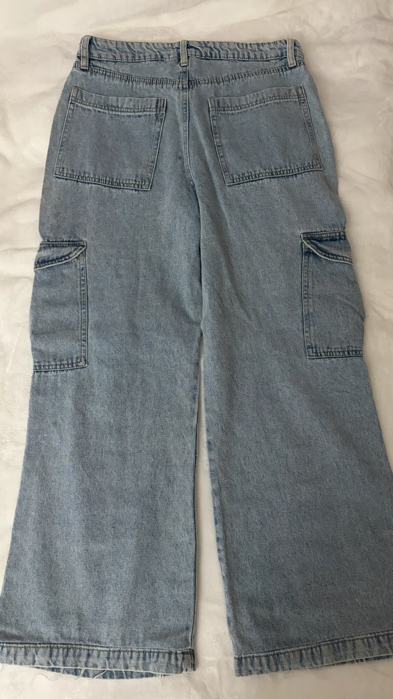 Aeropostale Outfitters Wide Leg Cargo Jeans - photo 3