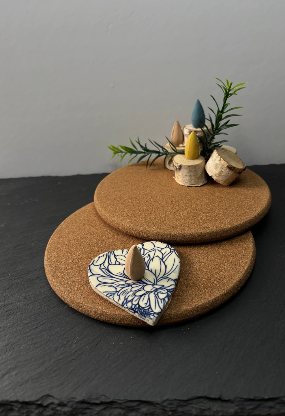 Handmade Ceramic Incense Holders – $4 Each