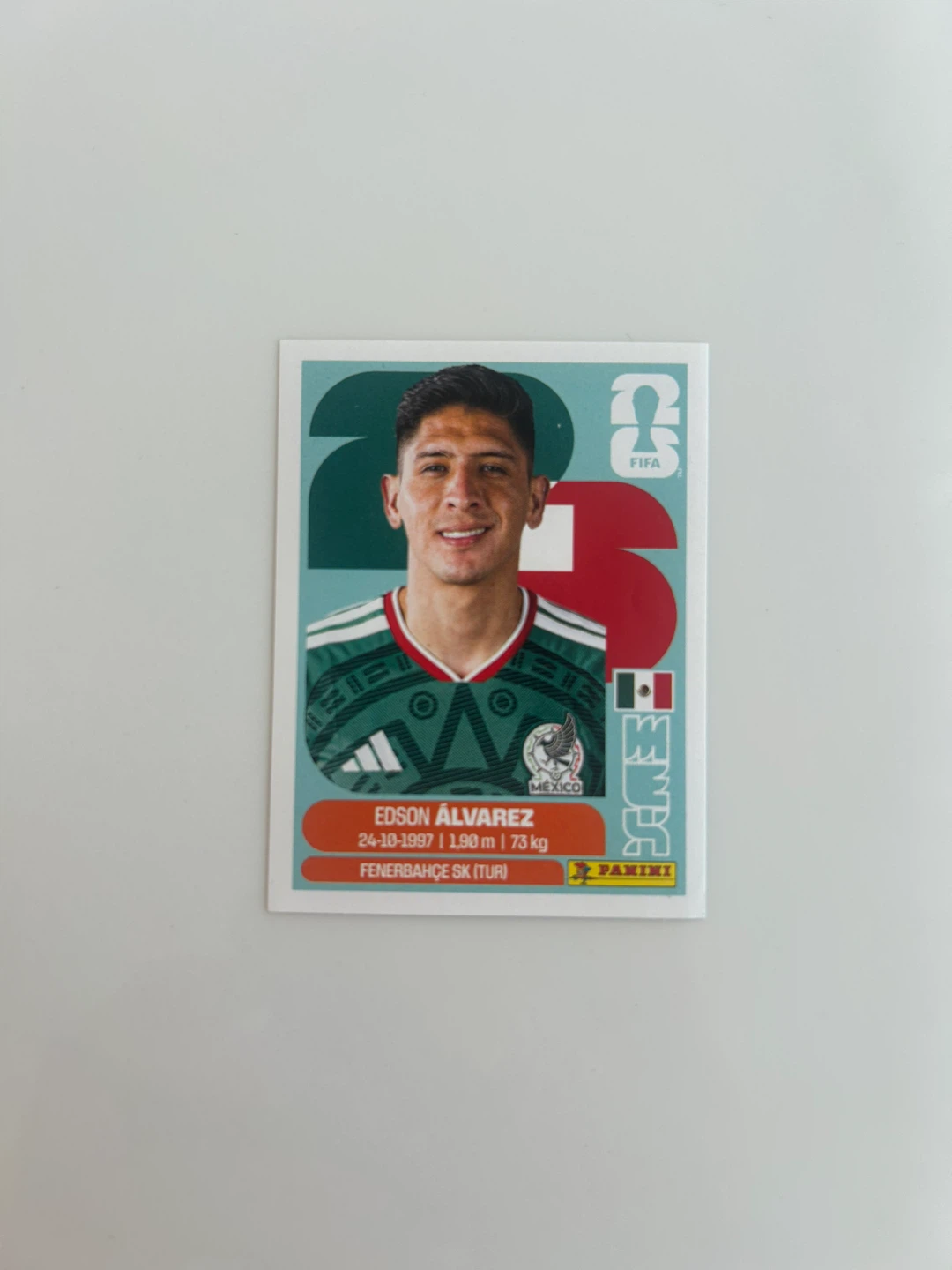 Panini FIFA World Cup 2026 Edson Alvarez Card