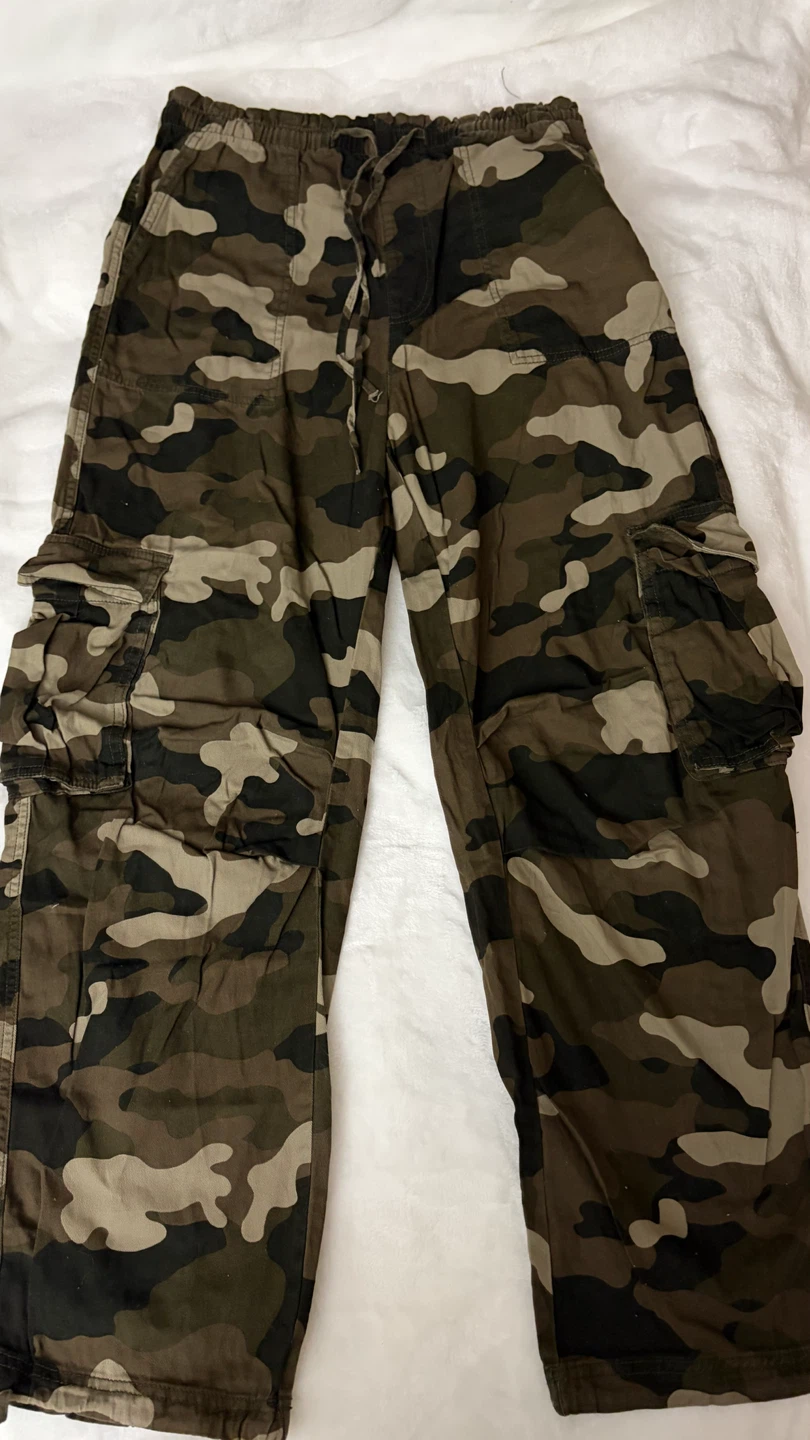 Camouflage Cargo Pants for Women
