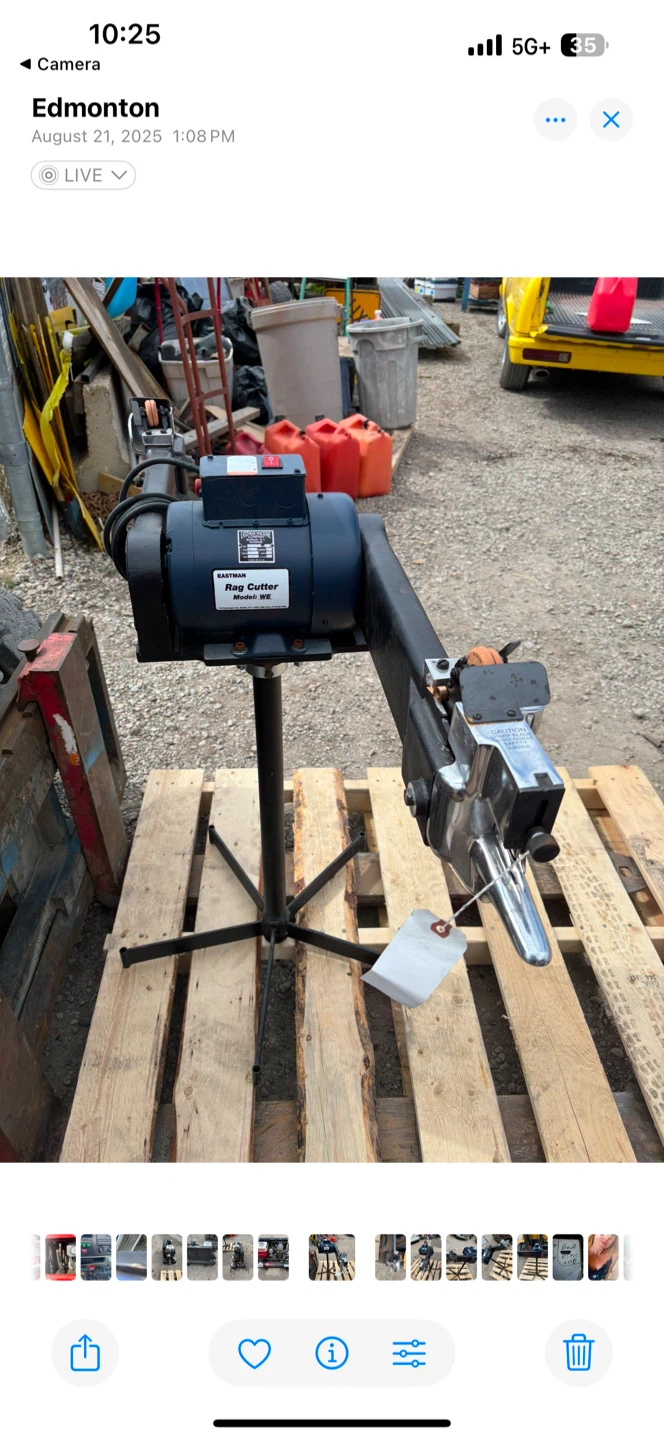 Eastman Rag Cutter