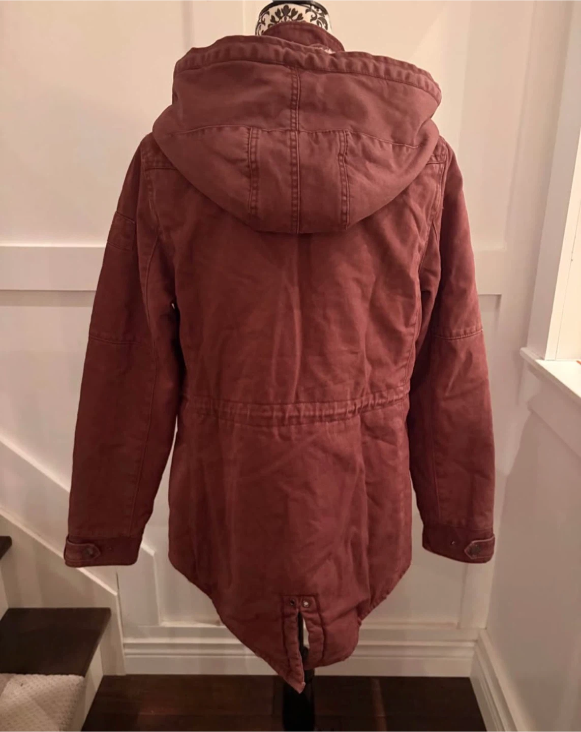 Triple Five Soul Maroon Parka Jacket - photo 2