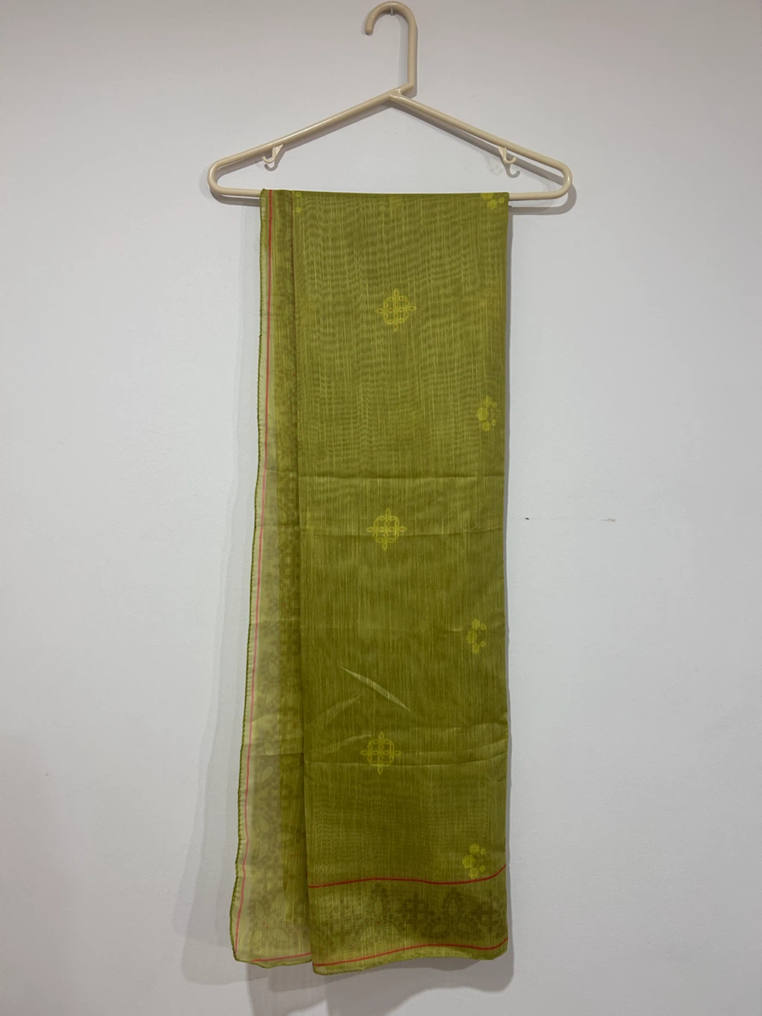 Green Kurti, Pants, and Scarf Set - photo 3