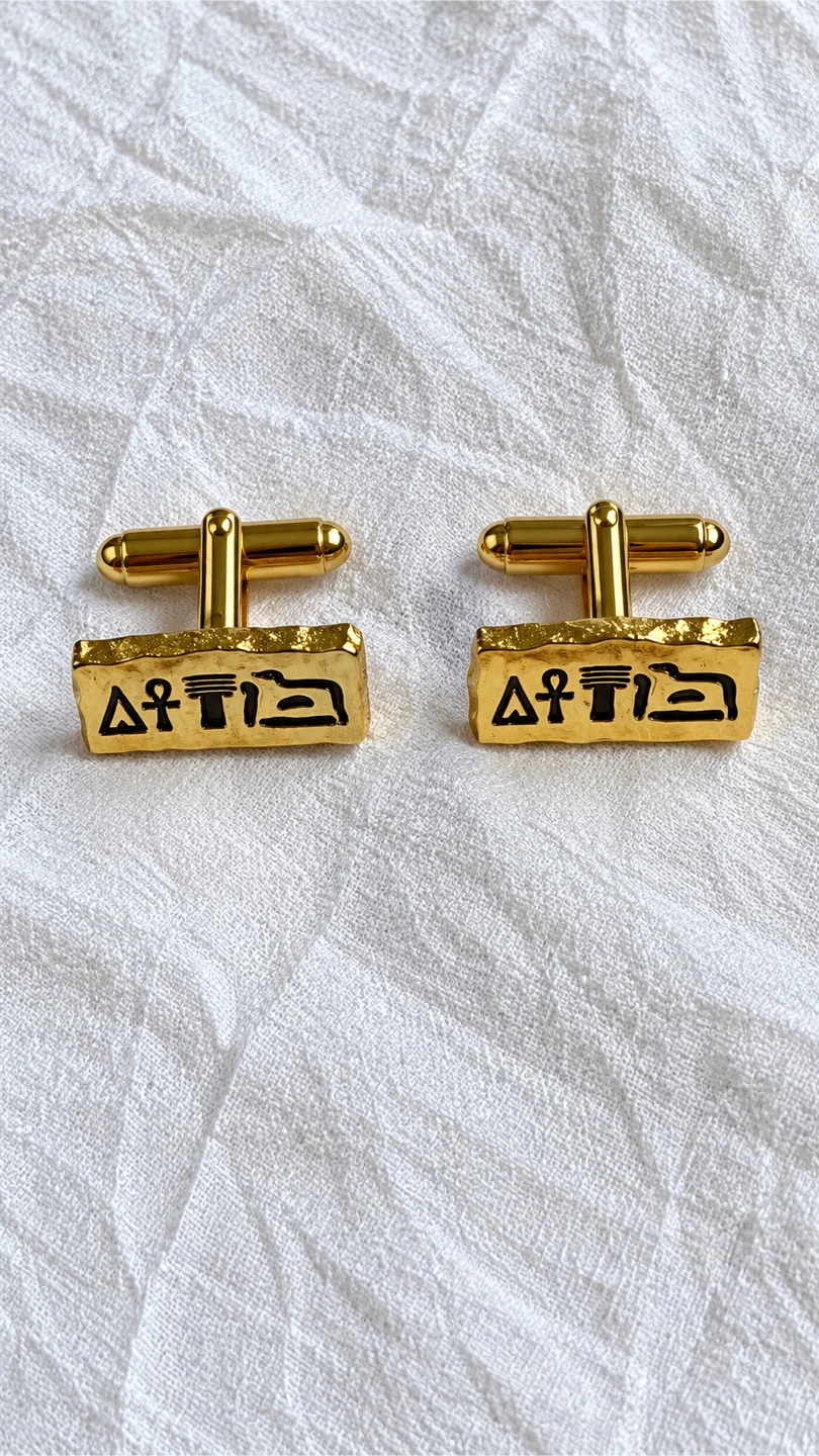 Gold Tone Cufflinks - photo 2