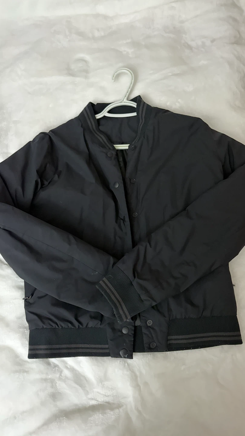 Black Bomber Women’s Jacket - photo 2