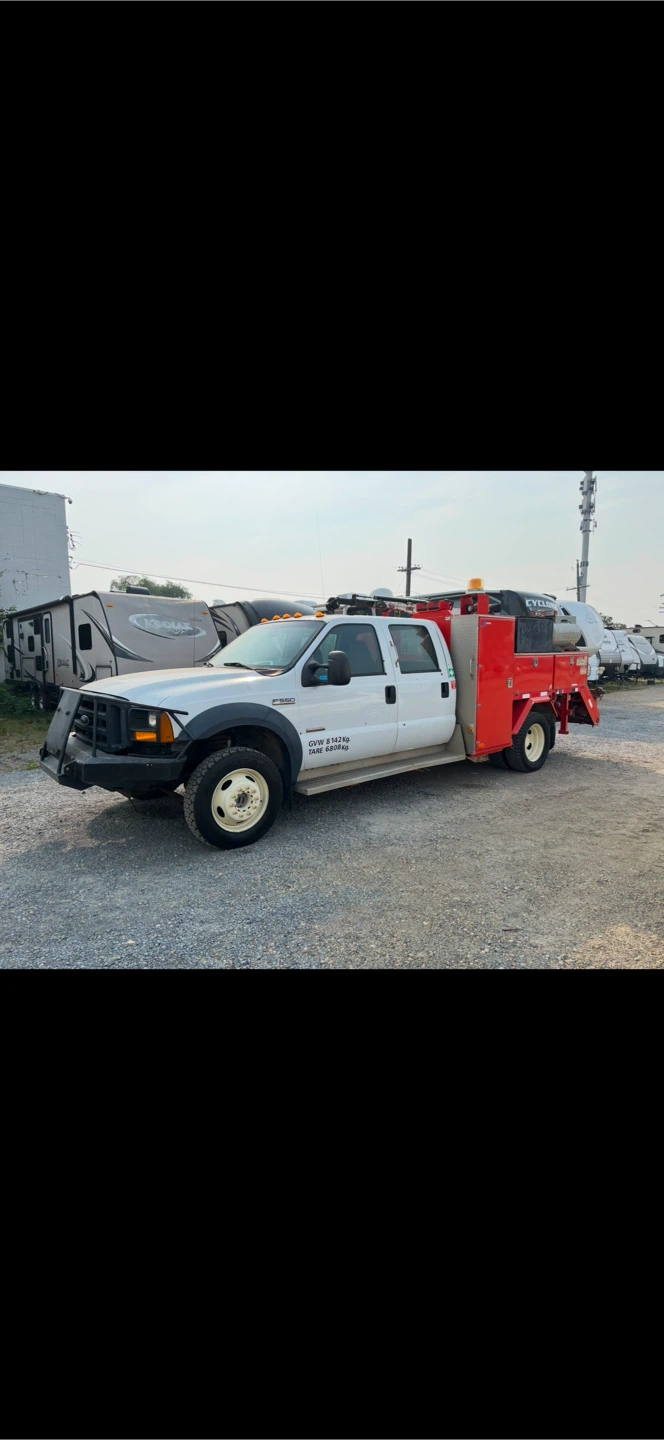 2007 Ford F-550 Service Truck with IMT Crane