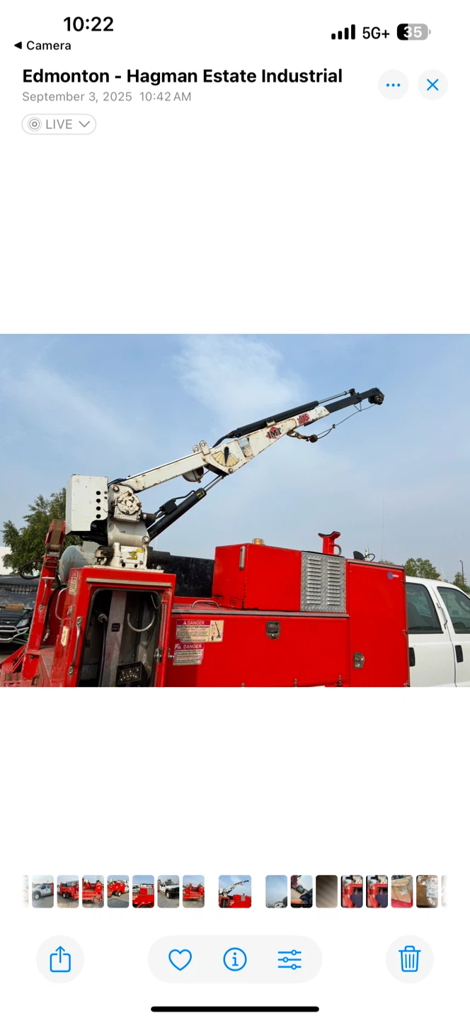 2007 Ford F-550 Service Truck with IMT Crane - photo 2