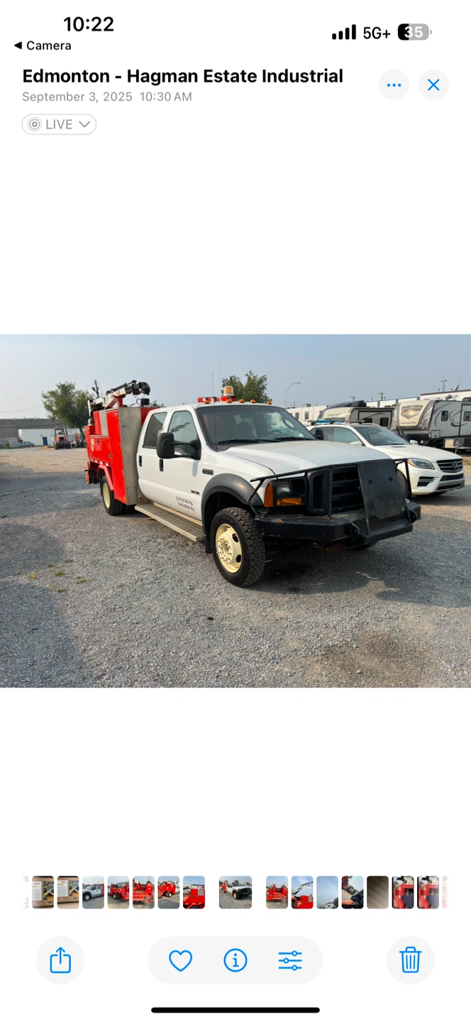 2007 Ford F-550 Service Truck with IMT Crane - photo 3