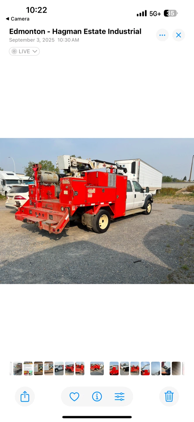 2007 Ford F-550 Service Truck with IMT Crane - photo 5