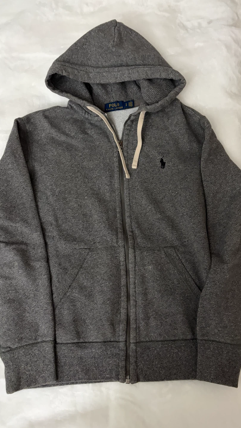 Polo Ralph Lauren Grey Sweatpants and Zip Up set - photo 2