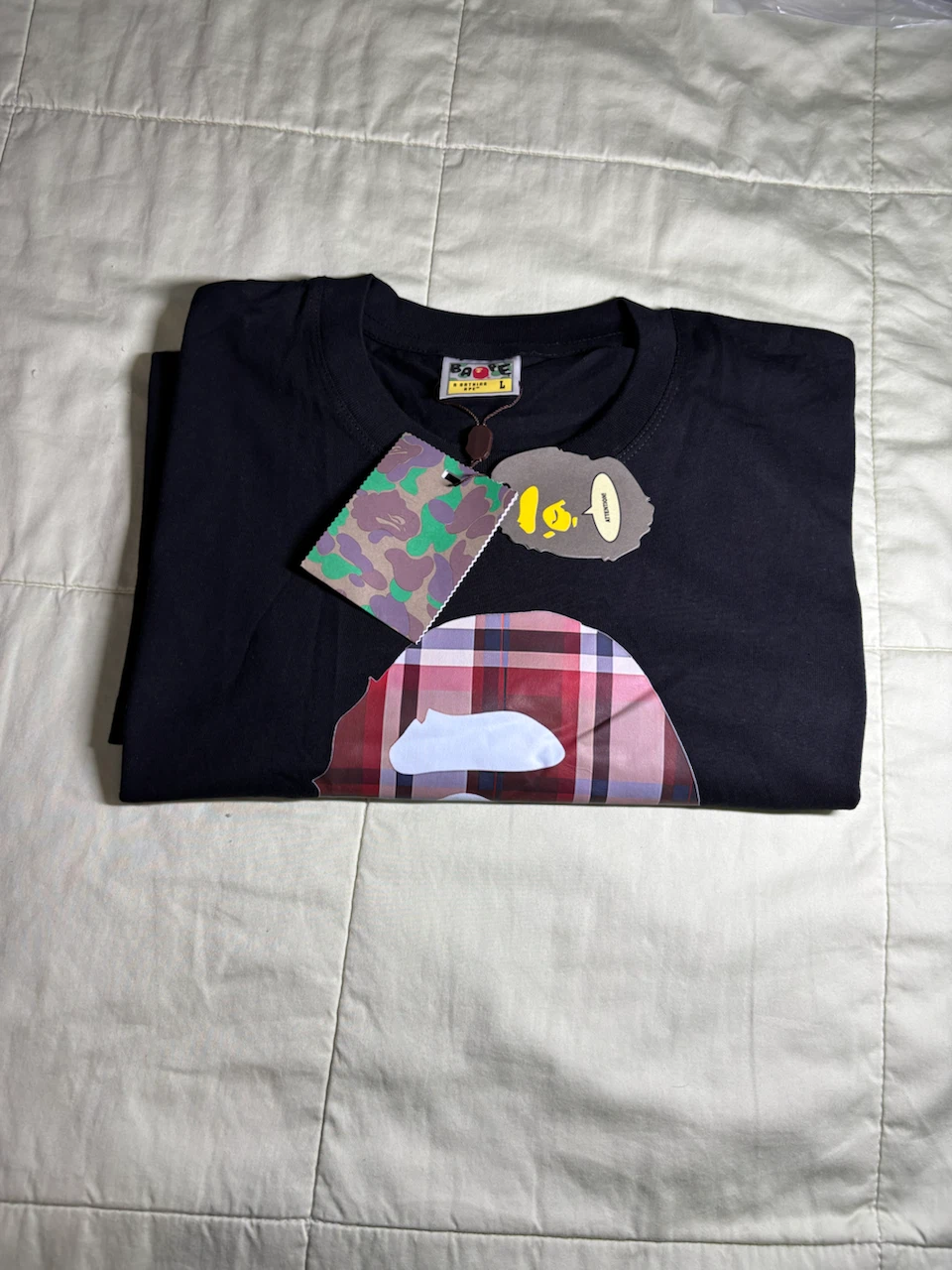 A Bathing Ape Bape Tee SZ L - photo 4
