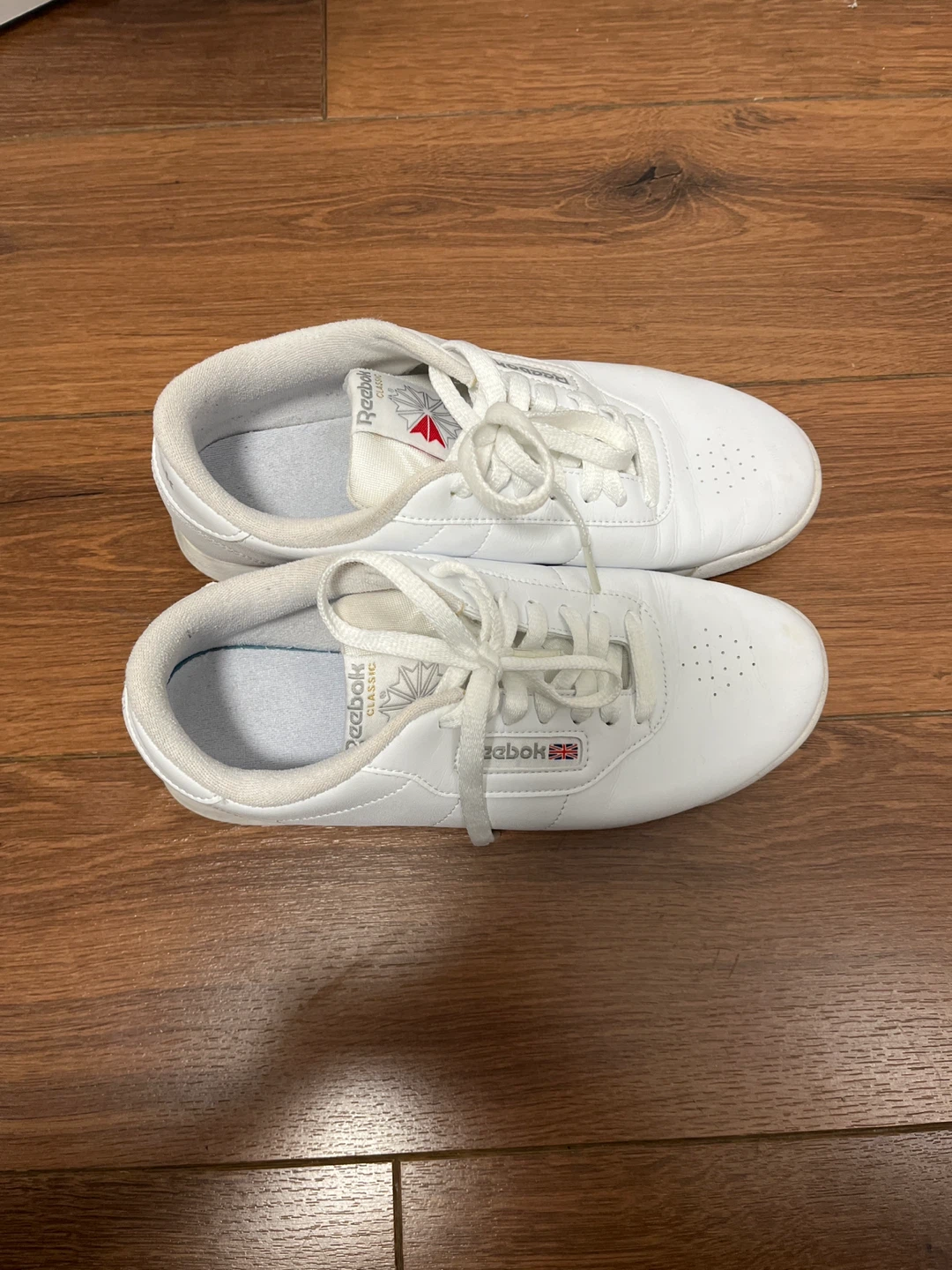 Reebok Classic white sneakers