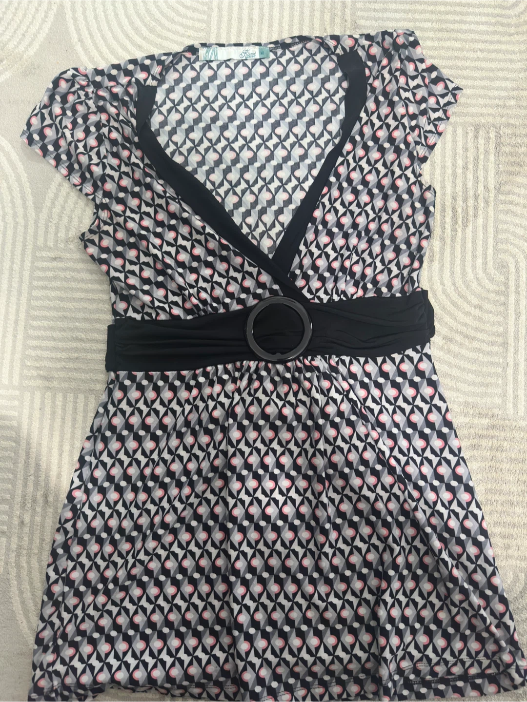 y2k Kismet patterned top