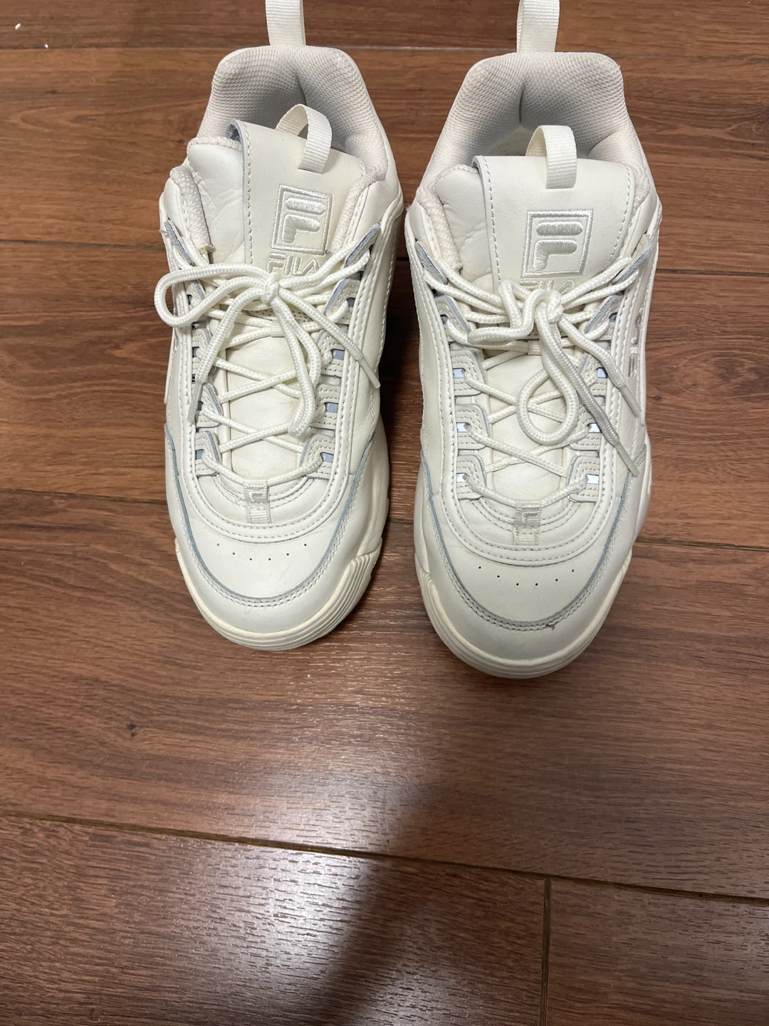 Fila White Sneakers Size 10