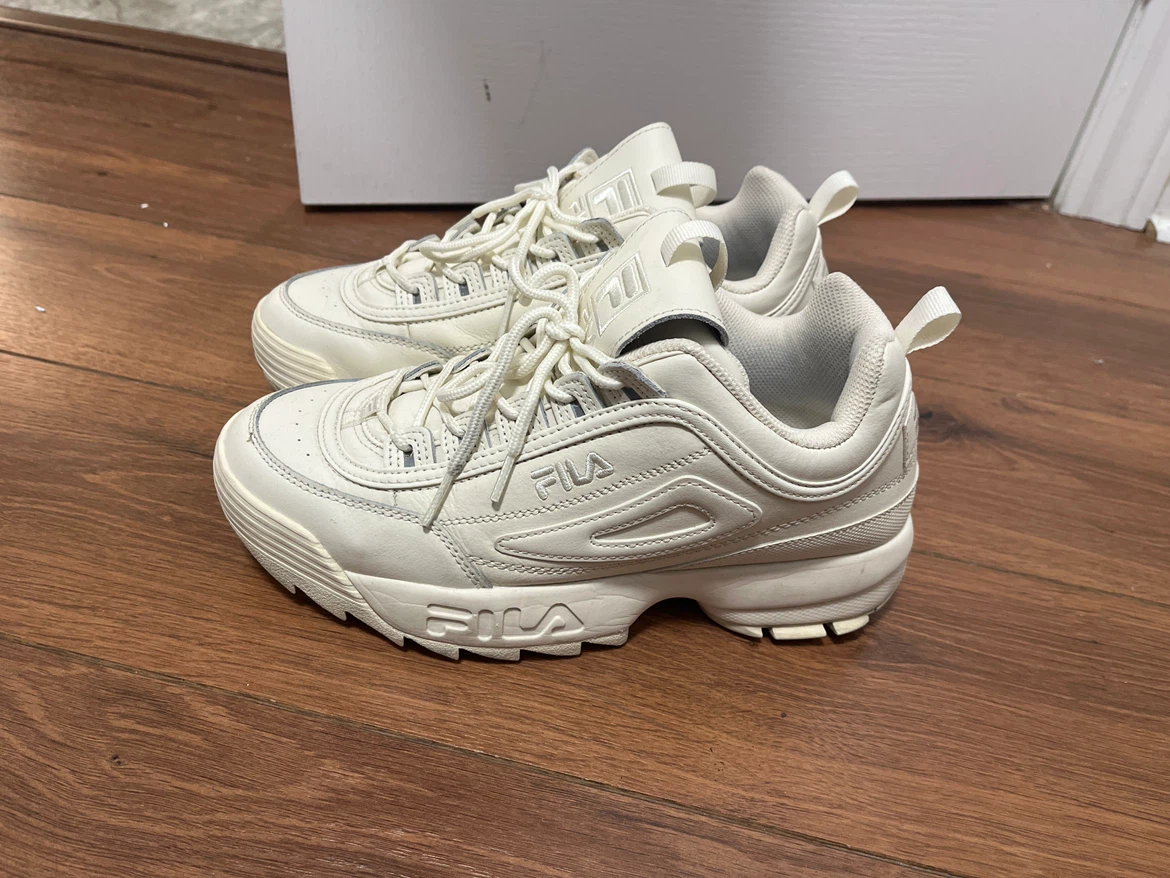 Fila White Sneakers Size 10 - photo 3