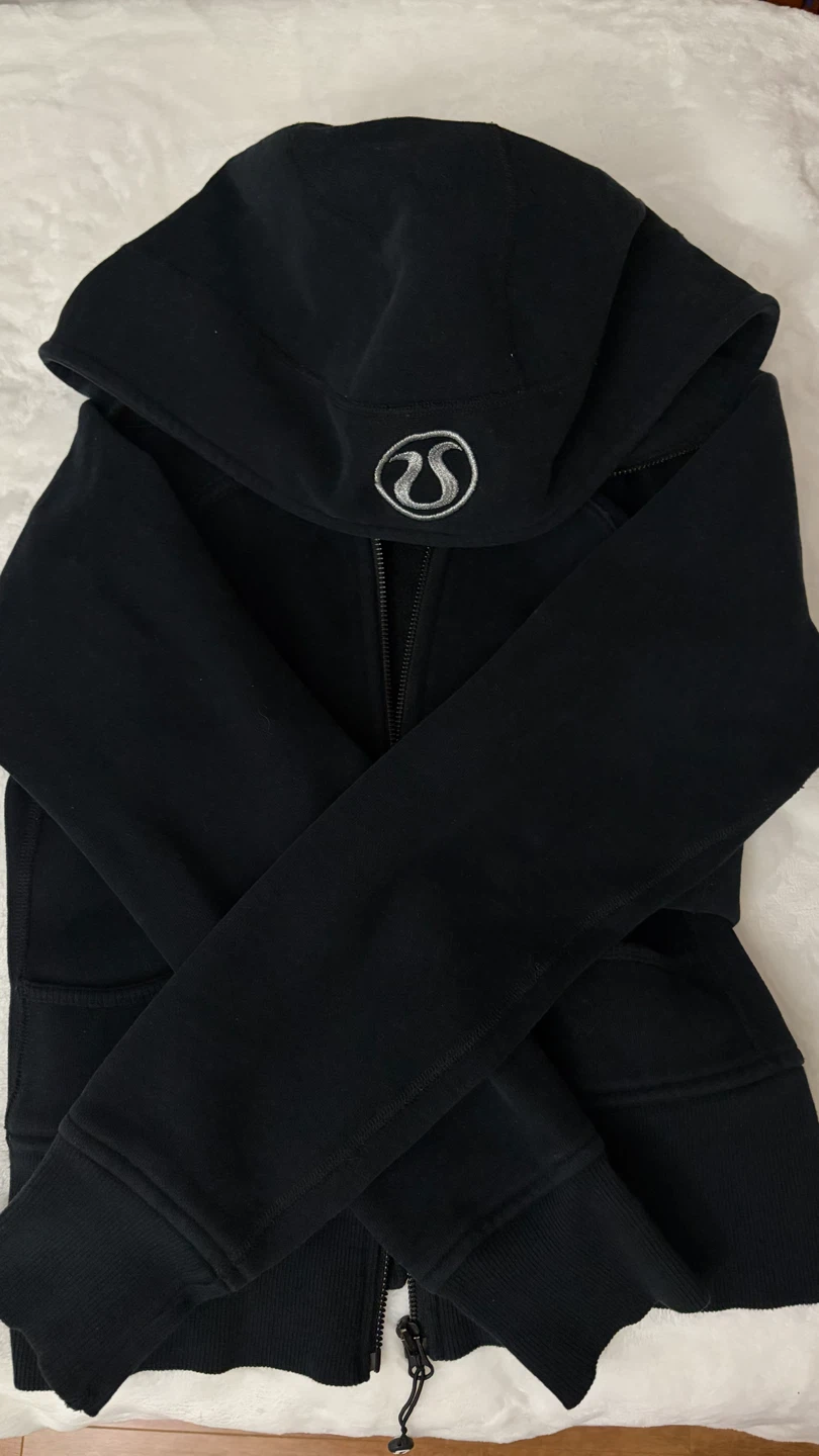 Lululemon Black Full Zip Hoodie for Women