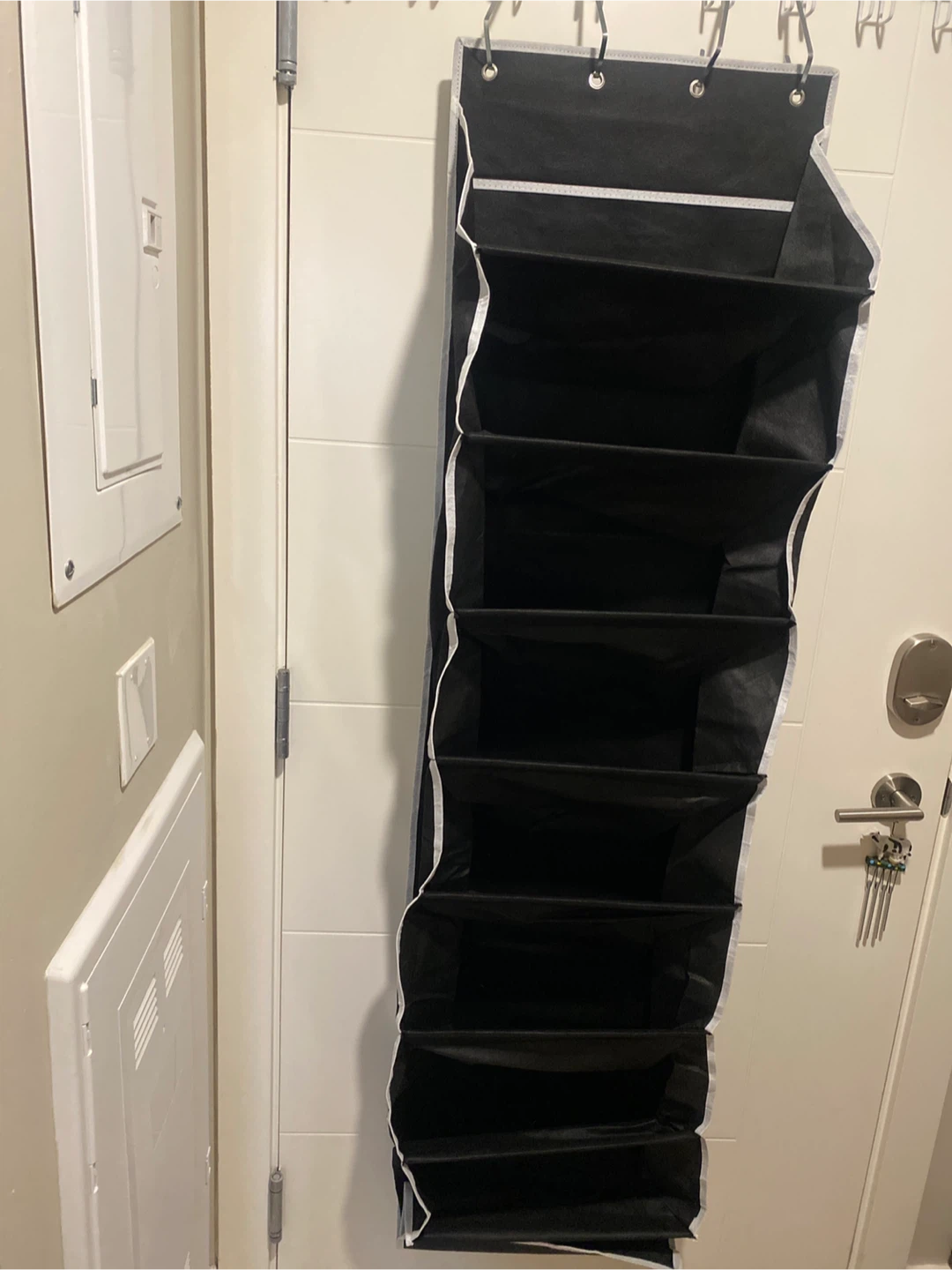Hanging Closet Organizer with Shelves - photo 2