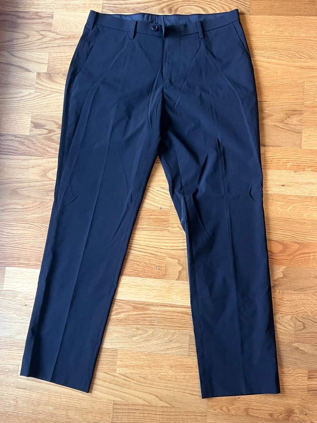UNIQLO Men's Smart Ankle Pants Black Size 32x34