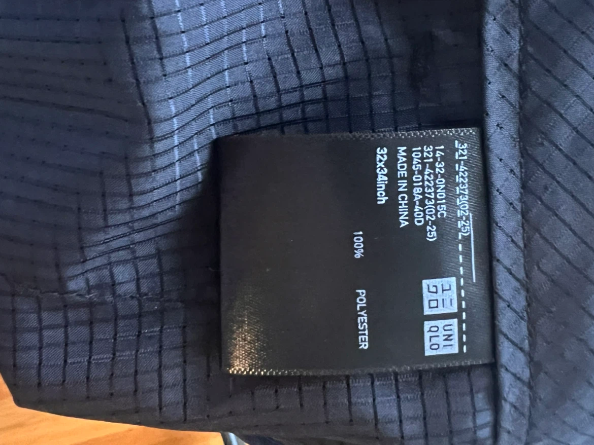 UNIQLO Men's Smart Ankle Pants Black Size 32x34 - photo 3