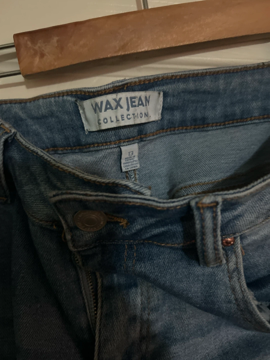 Wax Jean Collection Denim Jeans Size 13 - photo 3