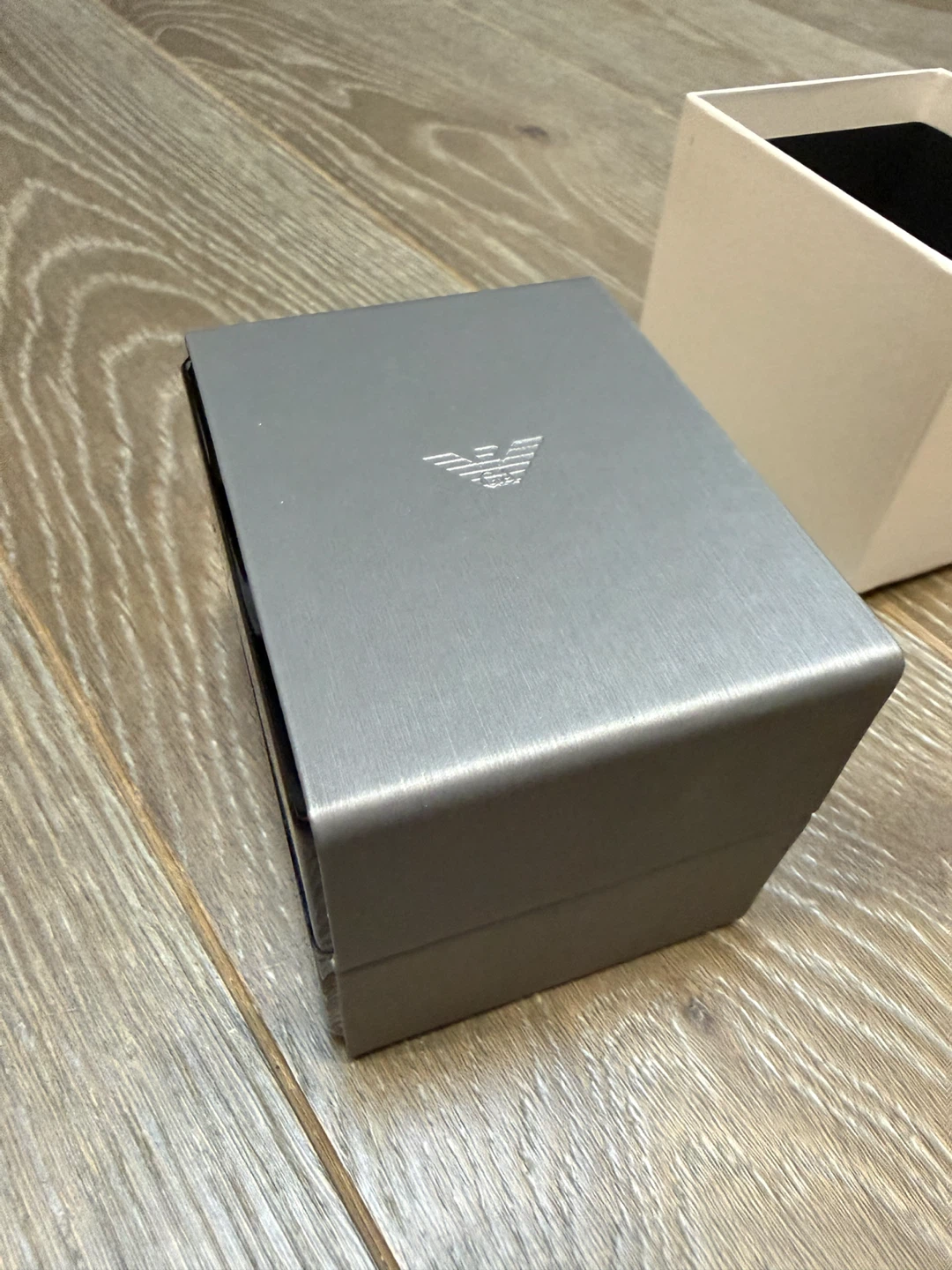 Emporio Armani Silver Men’s Watch – Box & Extra Links - photo 2