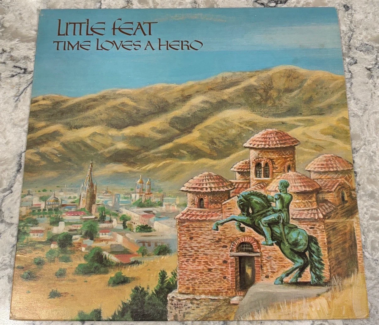 Little Feat Time Loves a Hero 1977 🇨🇦 Pressing Record (BS 3015)
