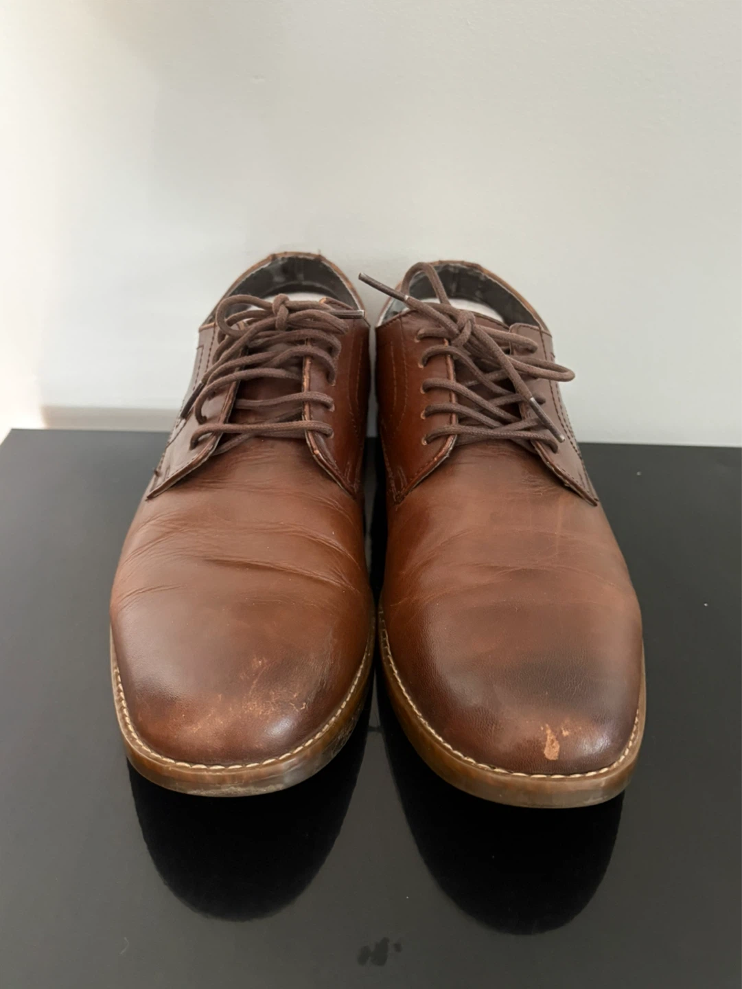 Rockport Brown Leather Dress Shoes - photo 3
