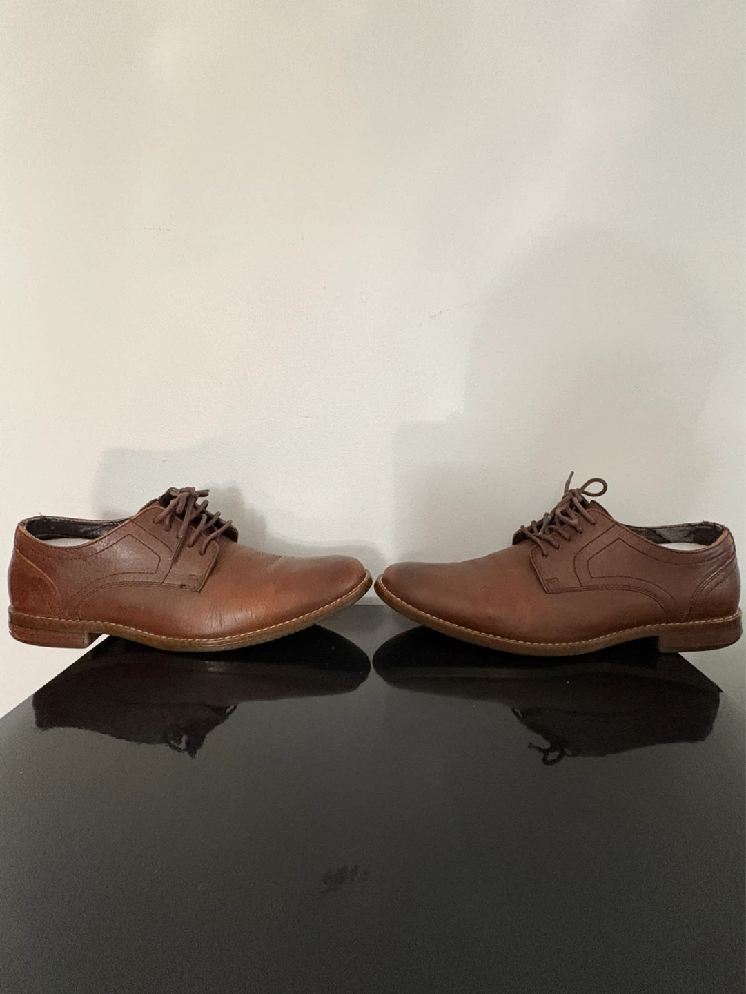 Rockport Brown Leather Dress Shoes