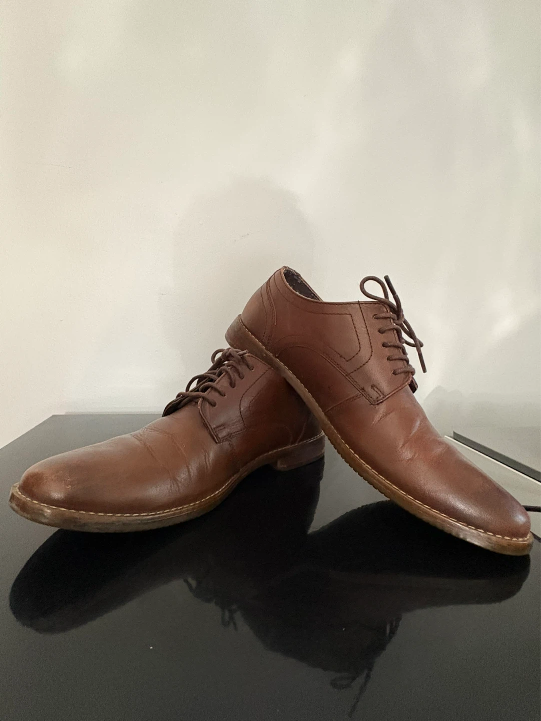 Rockport Brown Leather Dress Shoes - photo 2