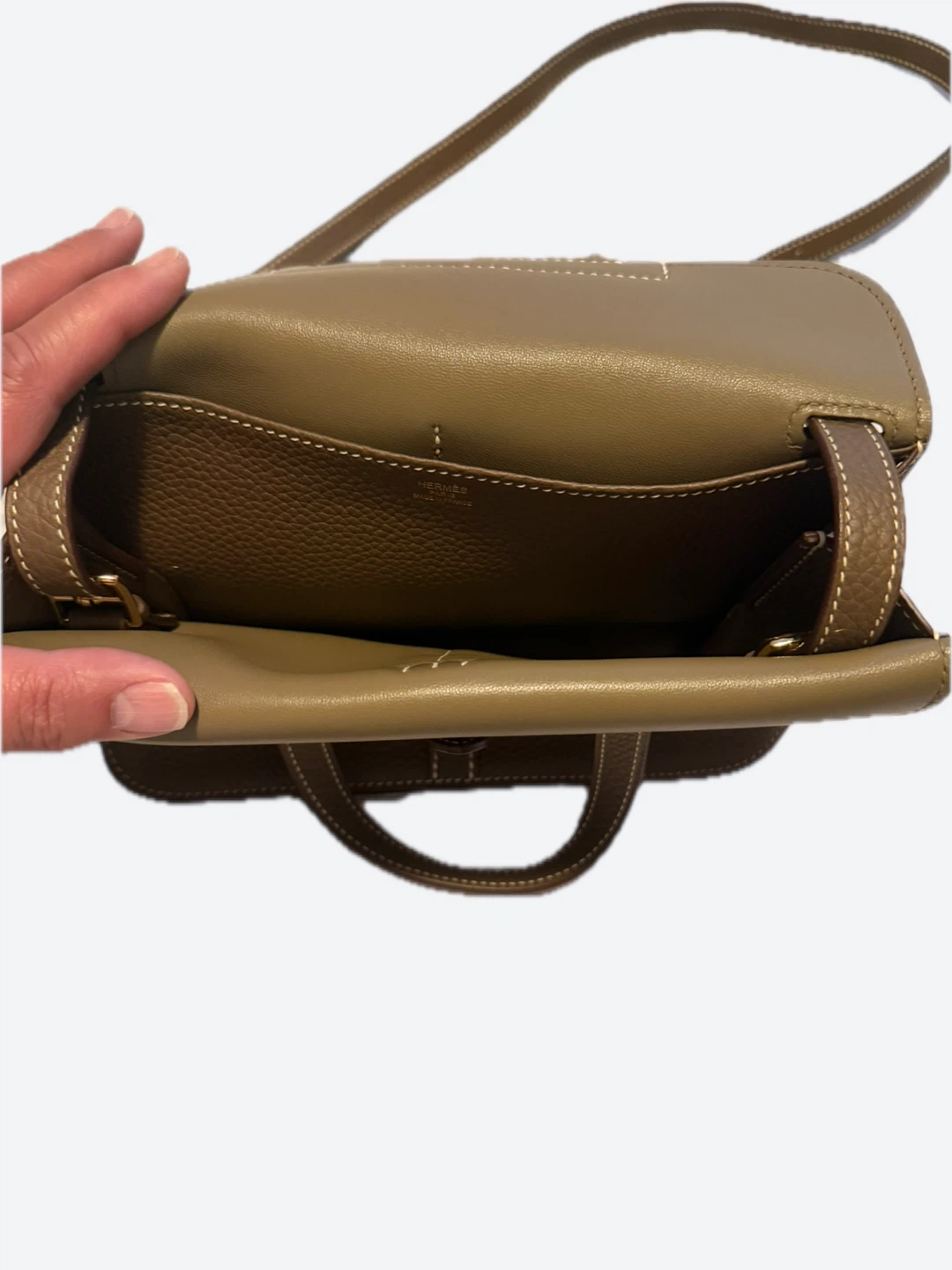 Hermès Brown Leather Shoulder Bag - photo 3