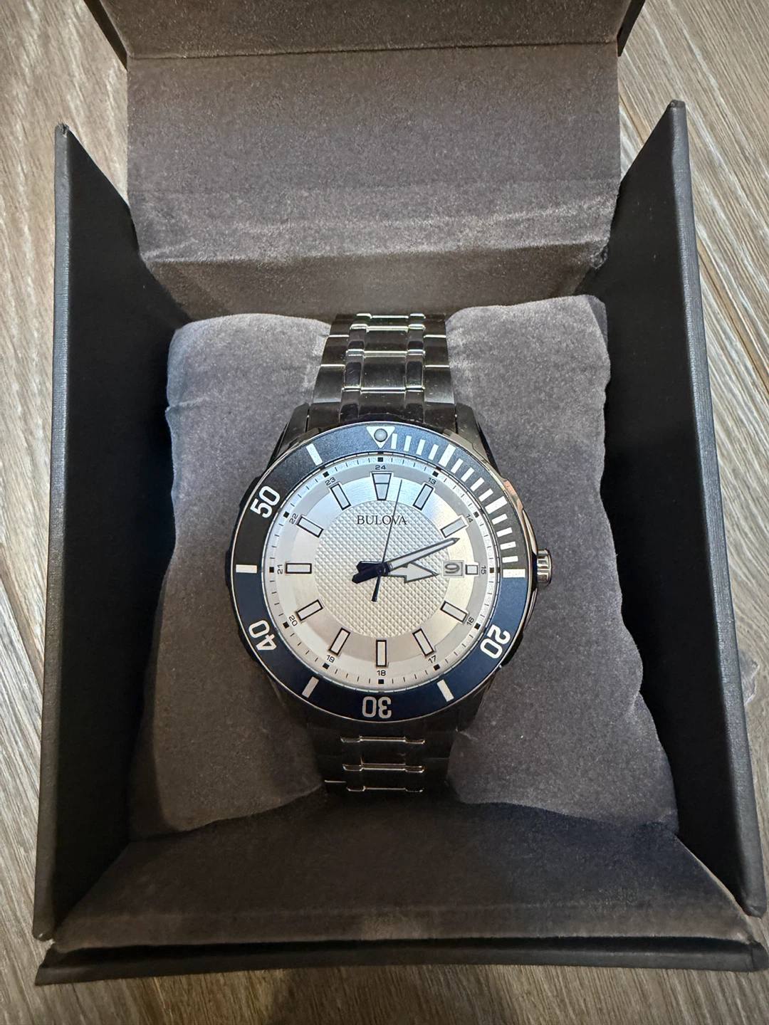Bulova Men’s Stainless Steel Watch