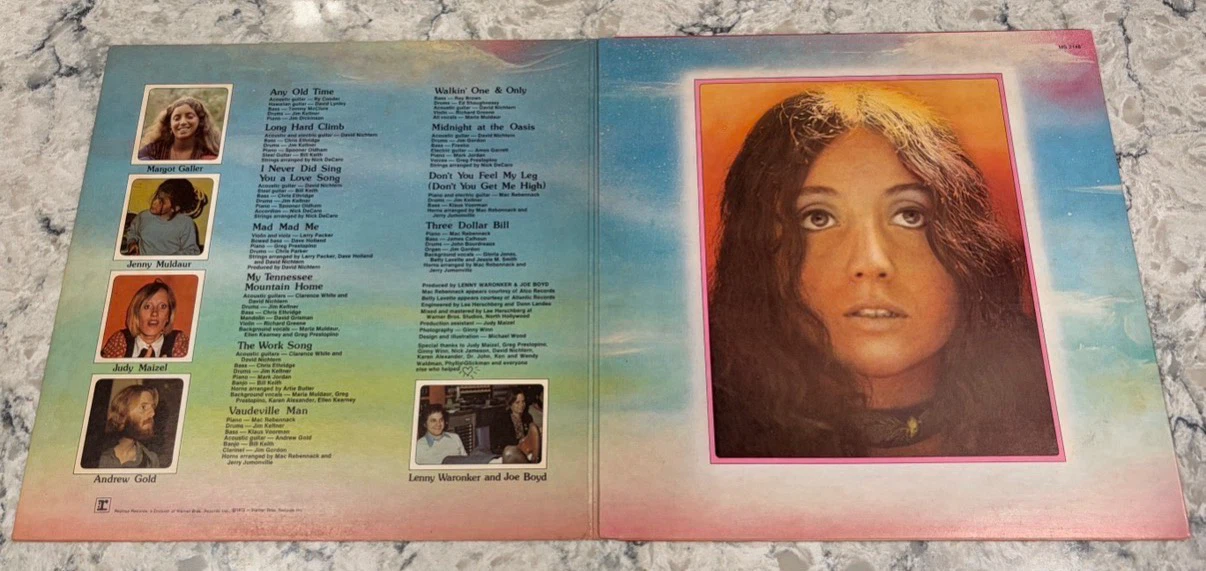 Maria Muldaur Self Titled 1973 Vinyl Record 🇨🇦 Reprise (MS 2148) - photo 3