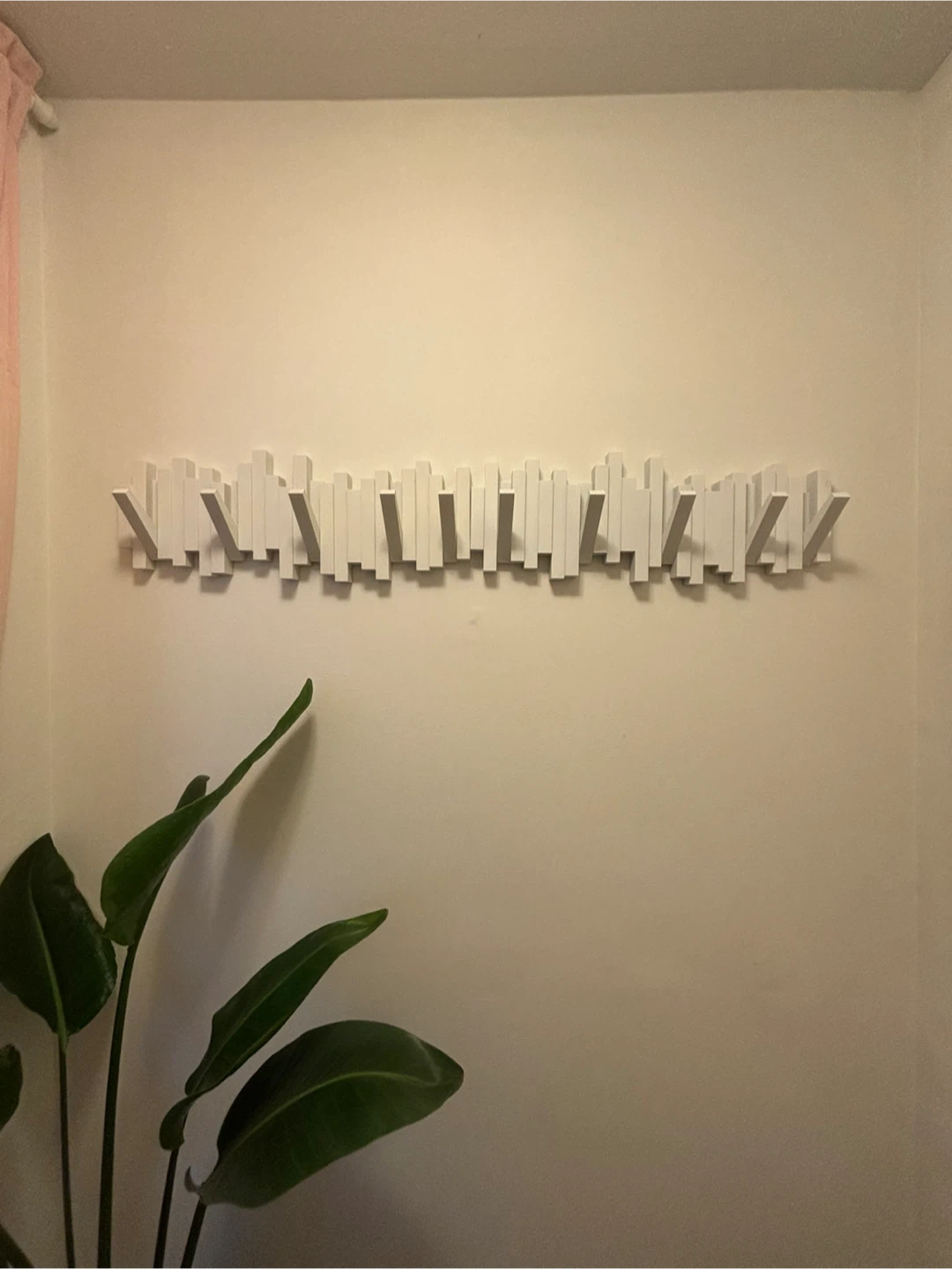 MOVING - 2x UMBRA White Wall Mounted Coat Rack