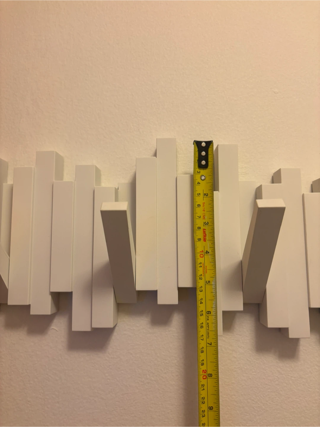 MOVING - 2x UMBRA White Wall Mounted Coat Rack - photo 4