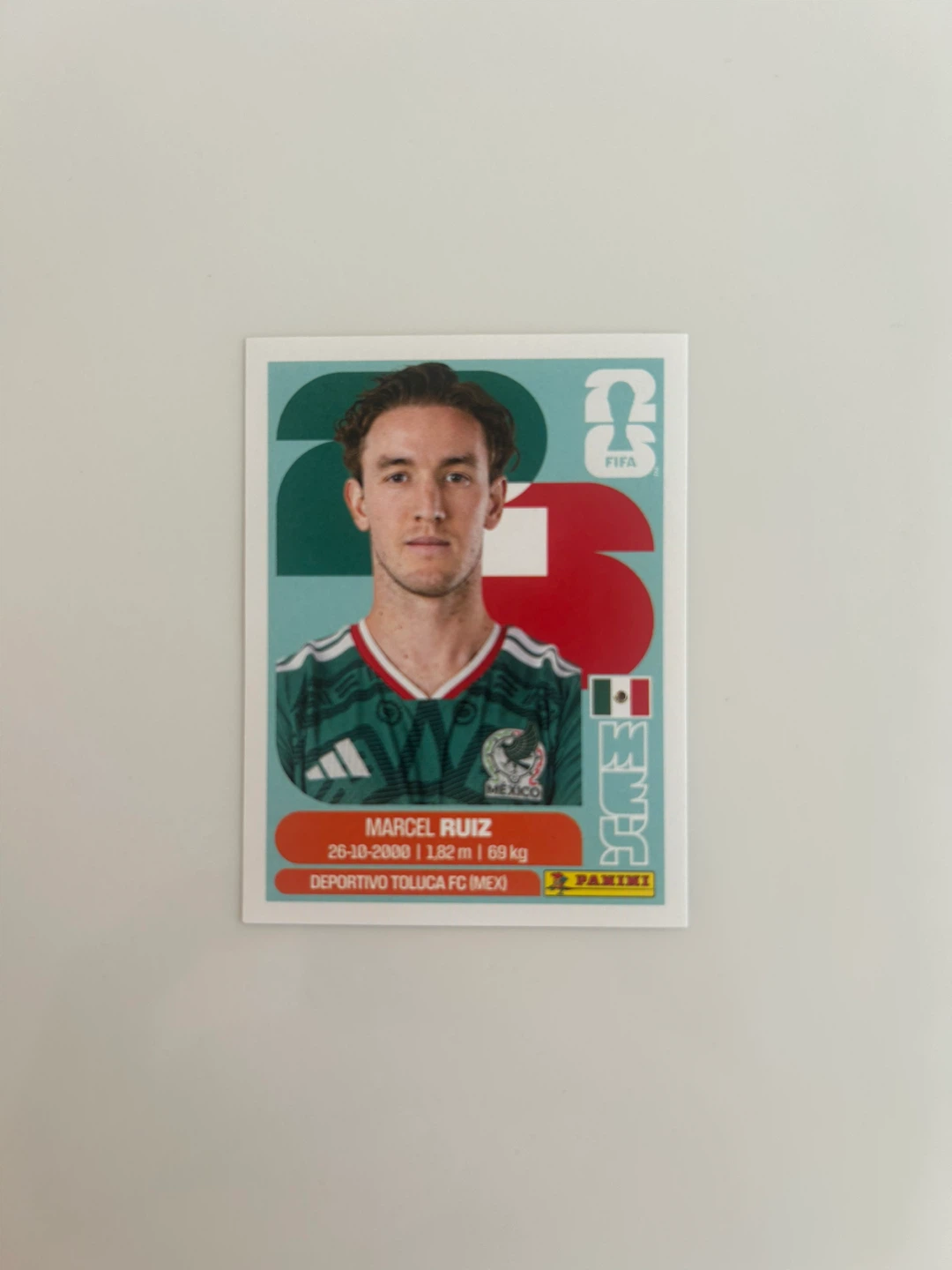 Panini FIFA World Cup 2026 Marcel Ruiz Sticker