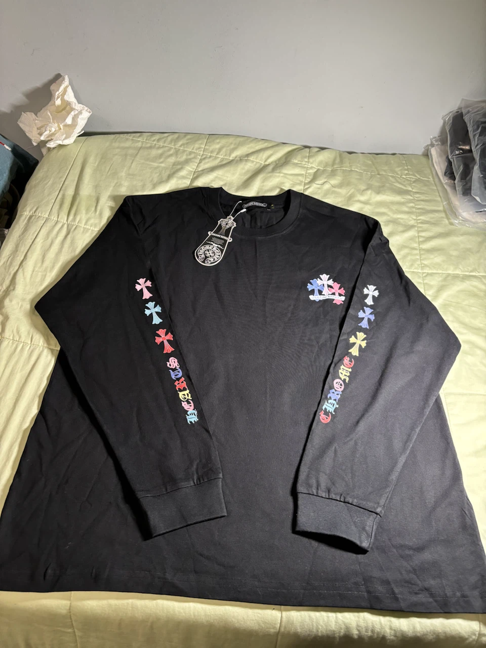 Chrome hearts tee SZ L - photo 2