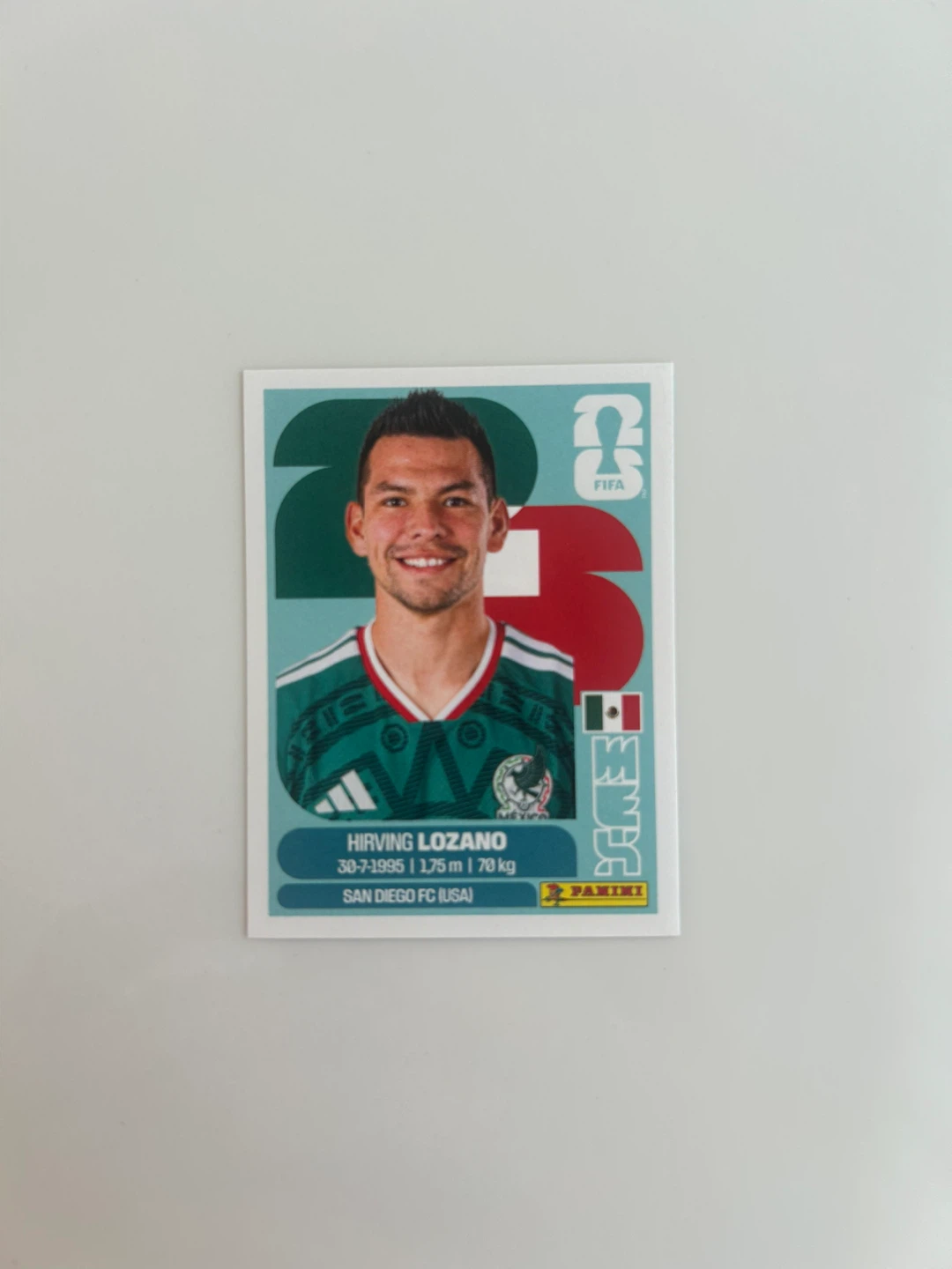 Hirving Lozano Panini FIFA World Cup 2026 Sticker